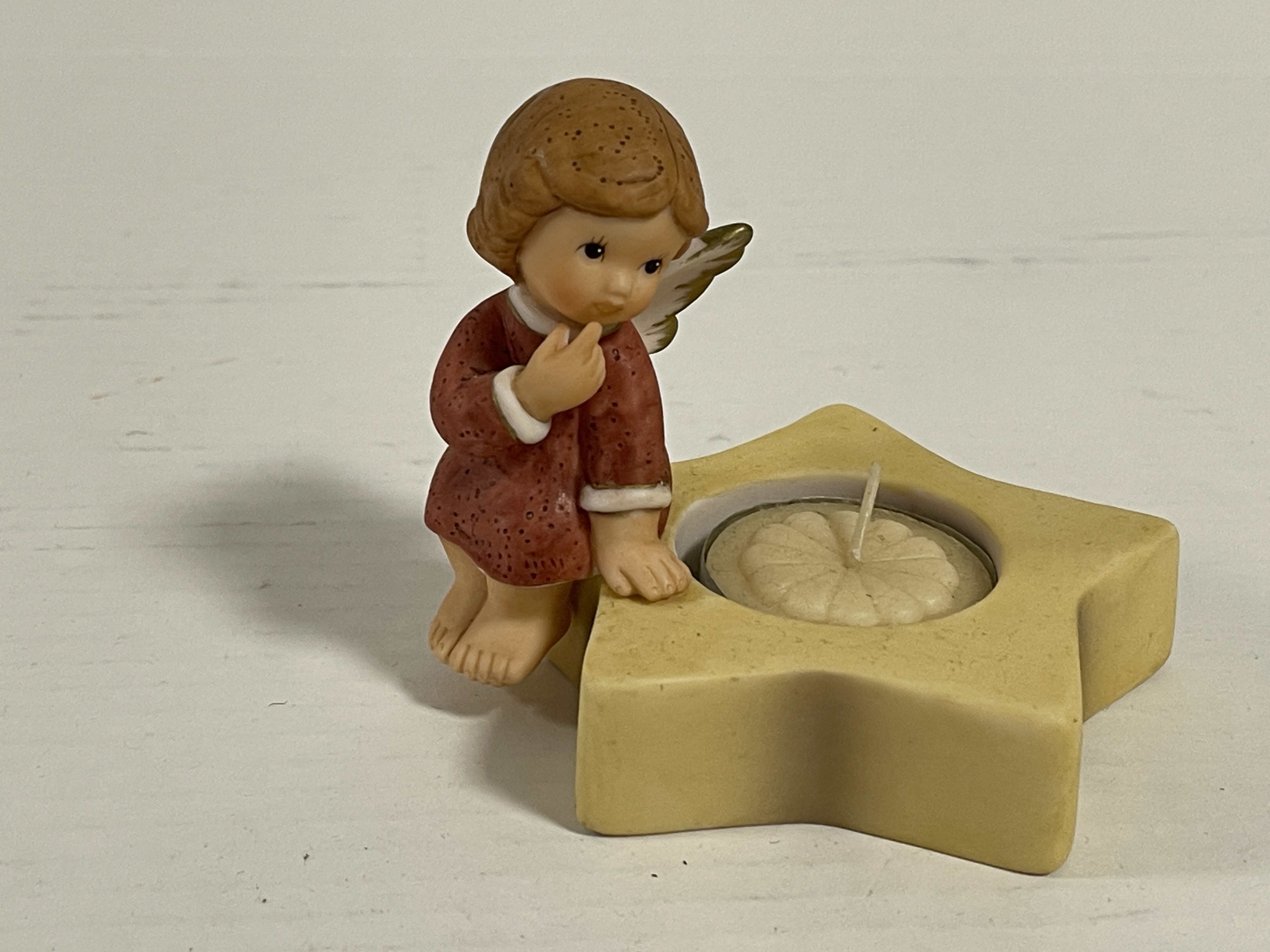 Goebel  Nina + Marco Figur Engel Kerzenständer 8 cm. 1 Wahl - Top Zustand  