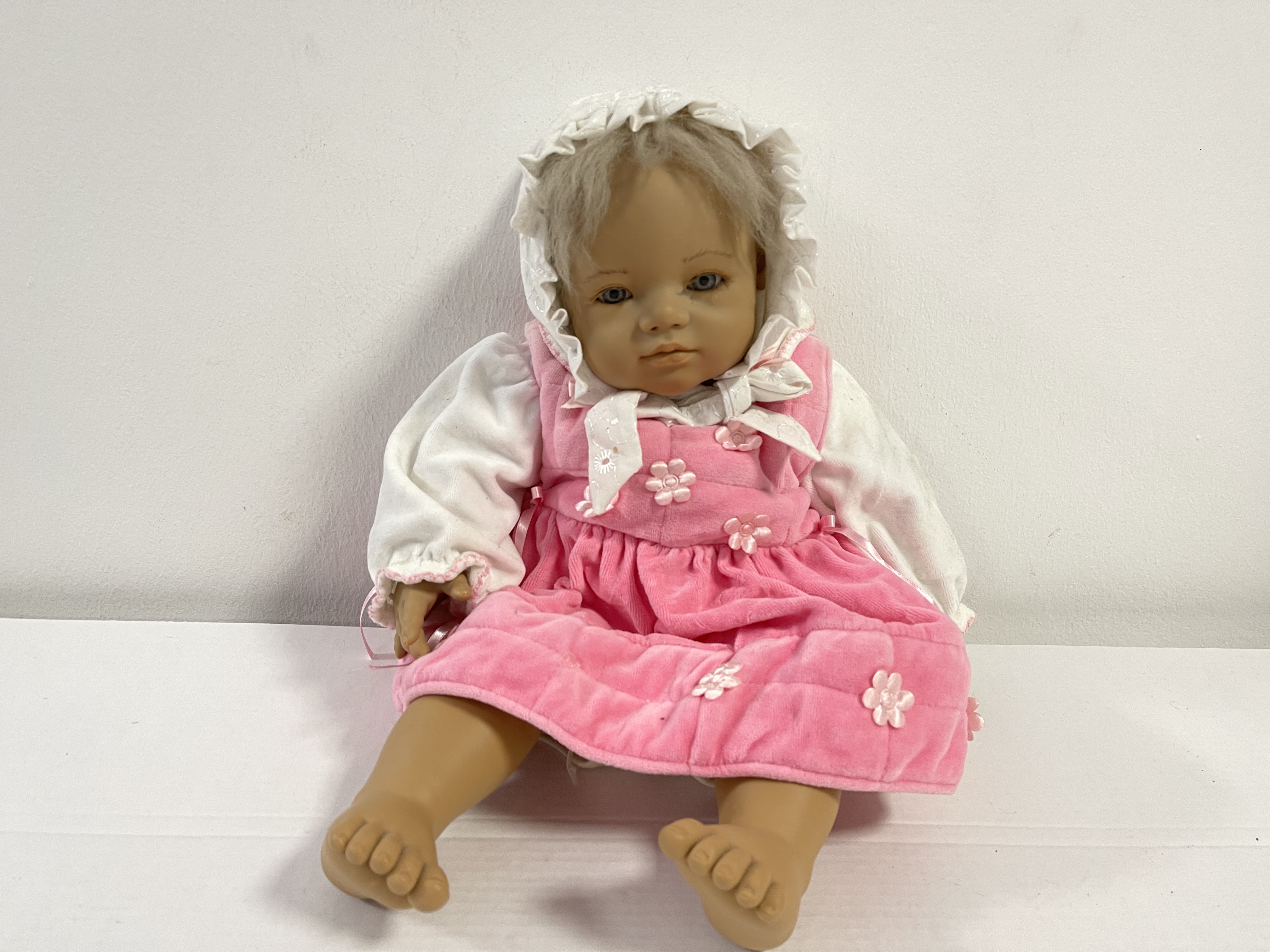 Künstlerpuppe Annette Himstedt Puppe Ännchen 50 cm. Top Zustand  