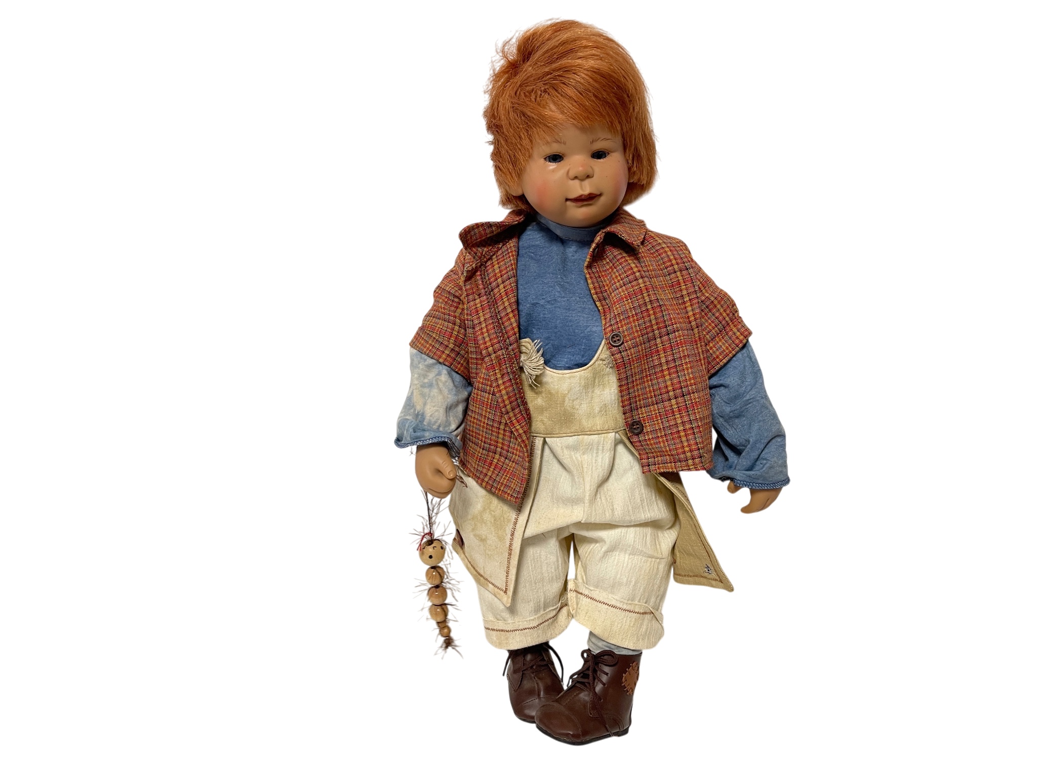Schildkrötpuppe Vinyl Susi Eimer Puppe 50 cm Top Zustand  
