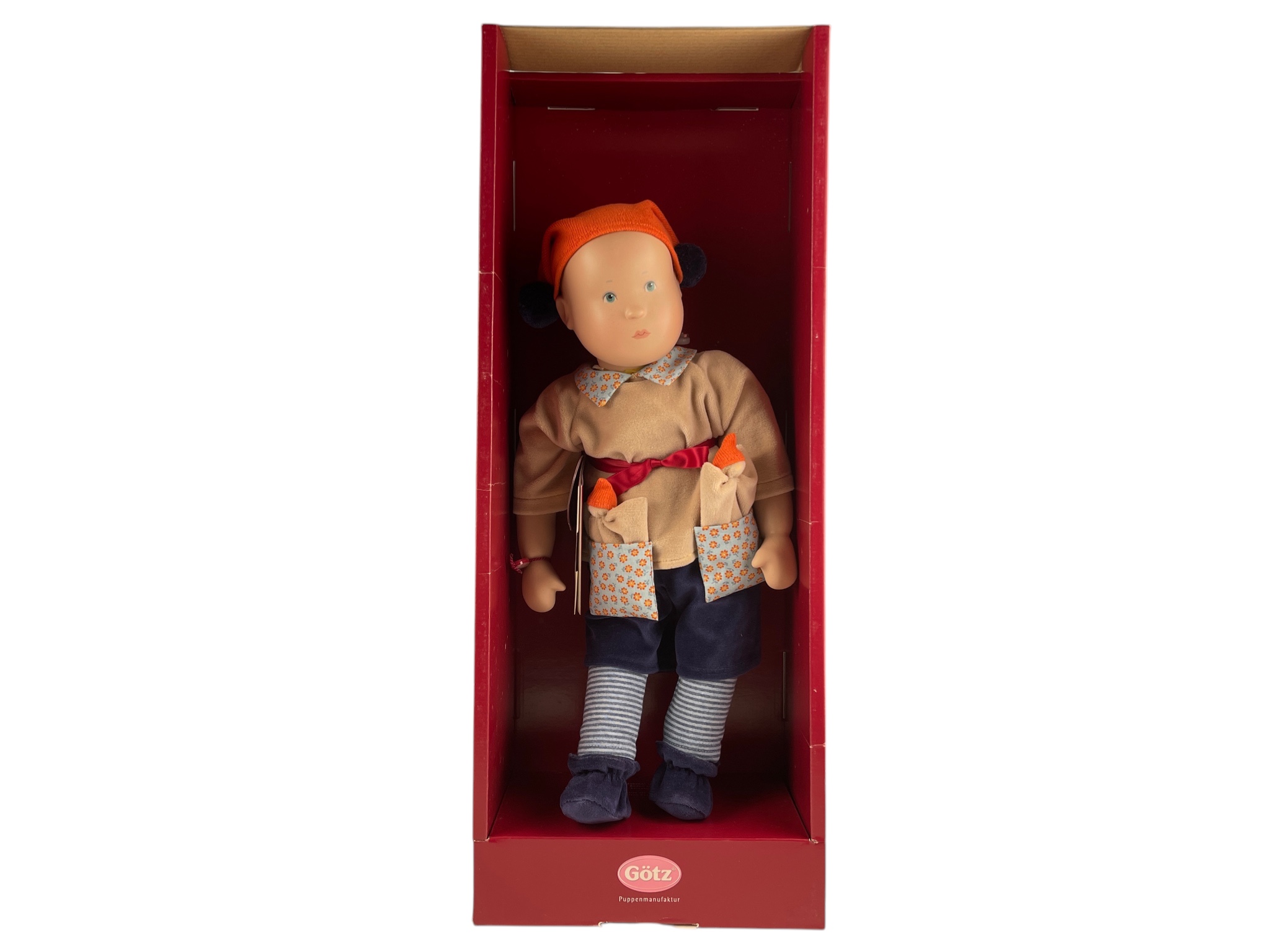 Götz Vinyl Künstlerpuppe Puppe 48 cm. Top Zustand      