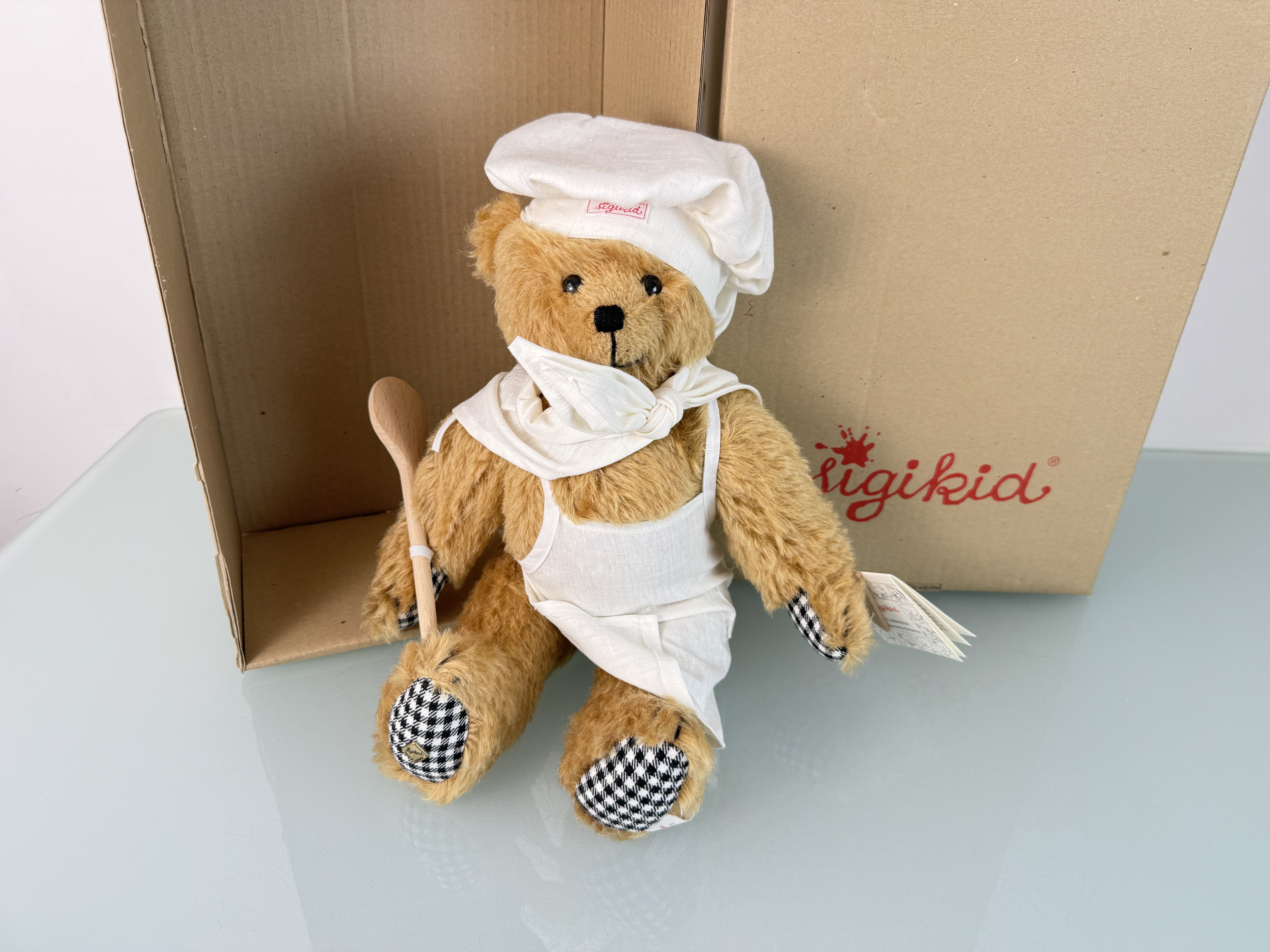 Künstlerbär Sigikid Bär Teddy Bär 38 cm. Top Zustand.   