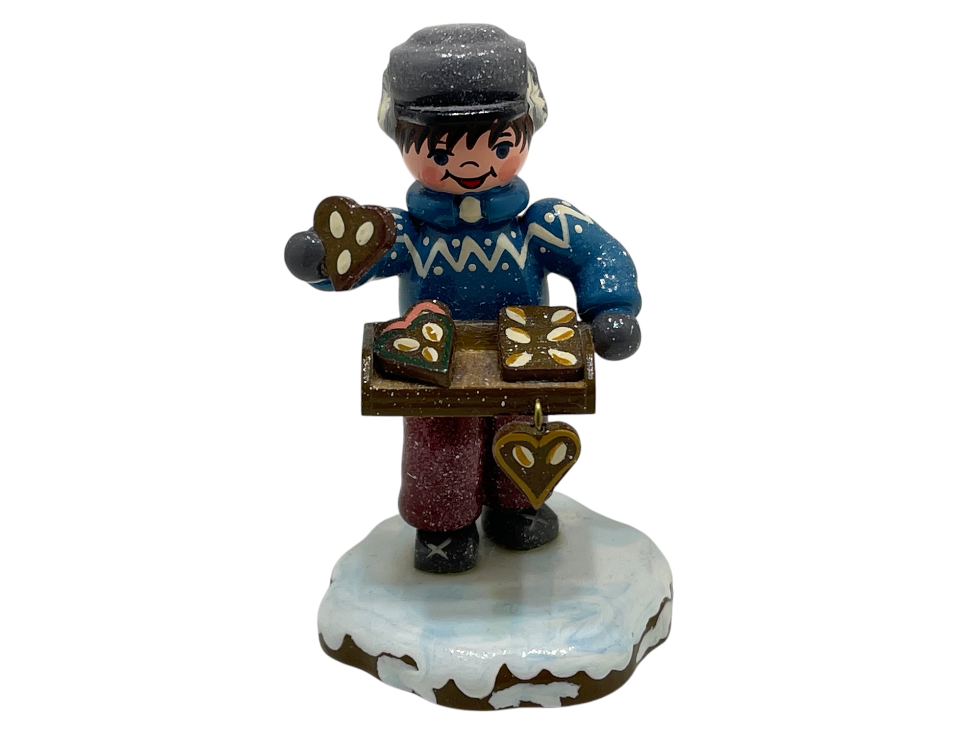 Erzgebirge Sammler Figur Engel Hubrig 7 cm. Top Zustand    