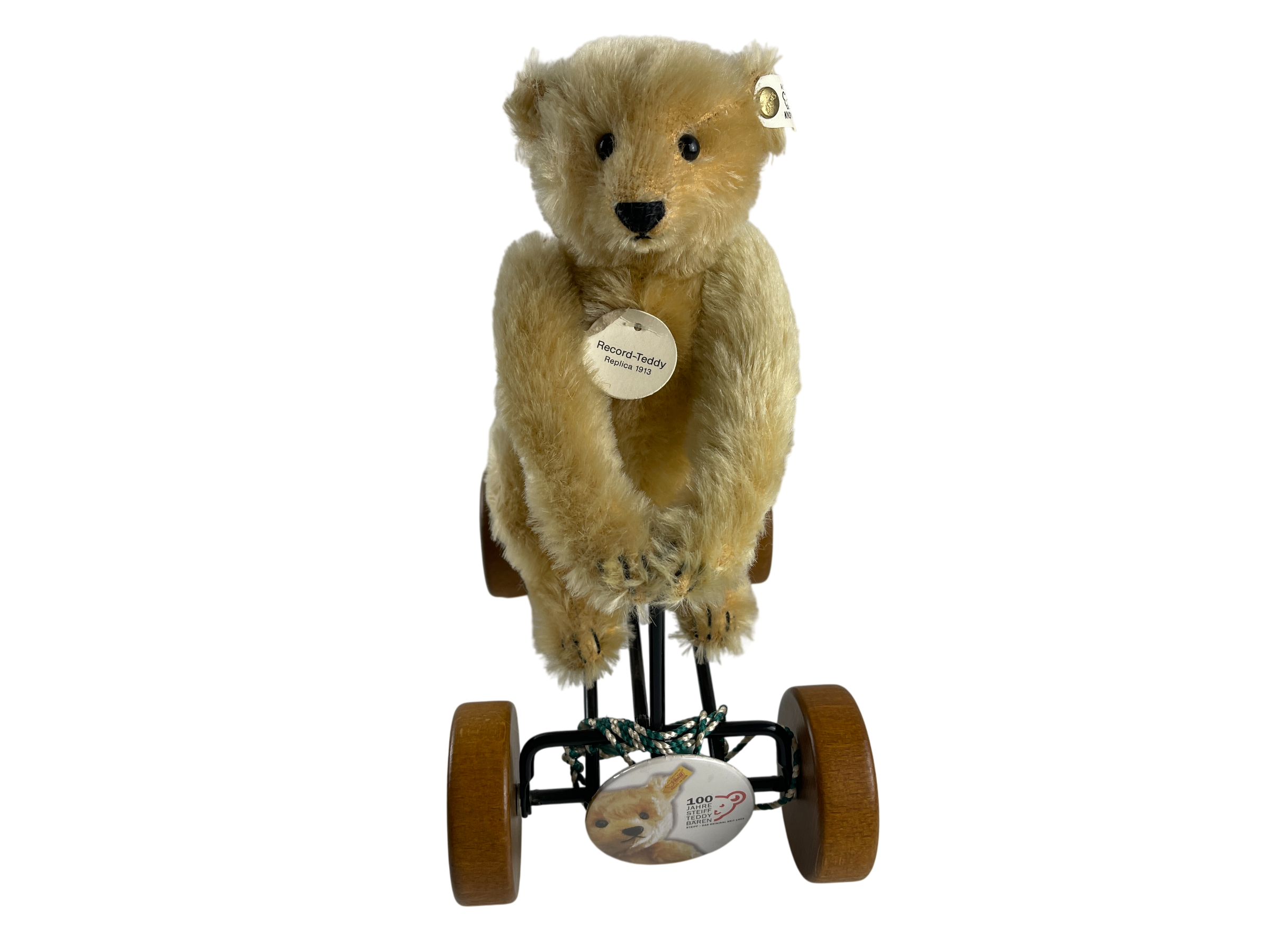 Steiff Tier 400698 Record Teddy. Raucherhaushalt 