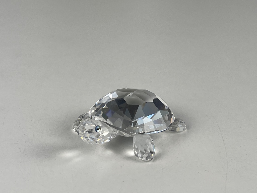 Swarovski Figur Kristallfigur 210085 Schildkröte 5 cm. Top Zustand