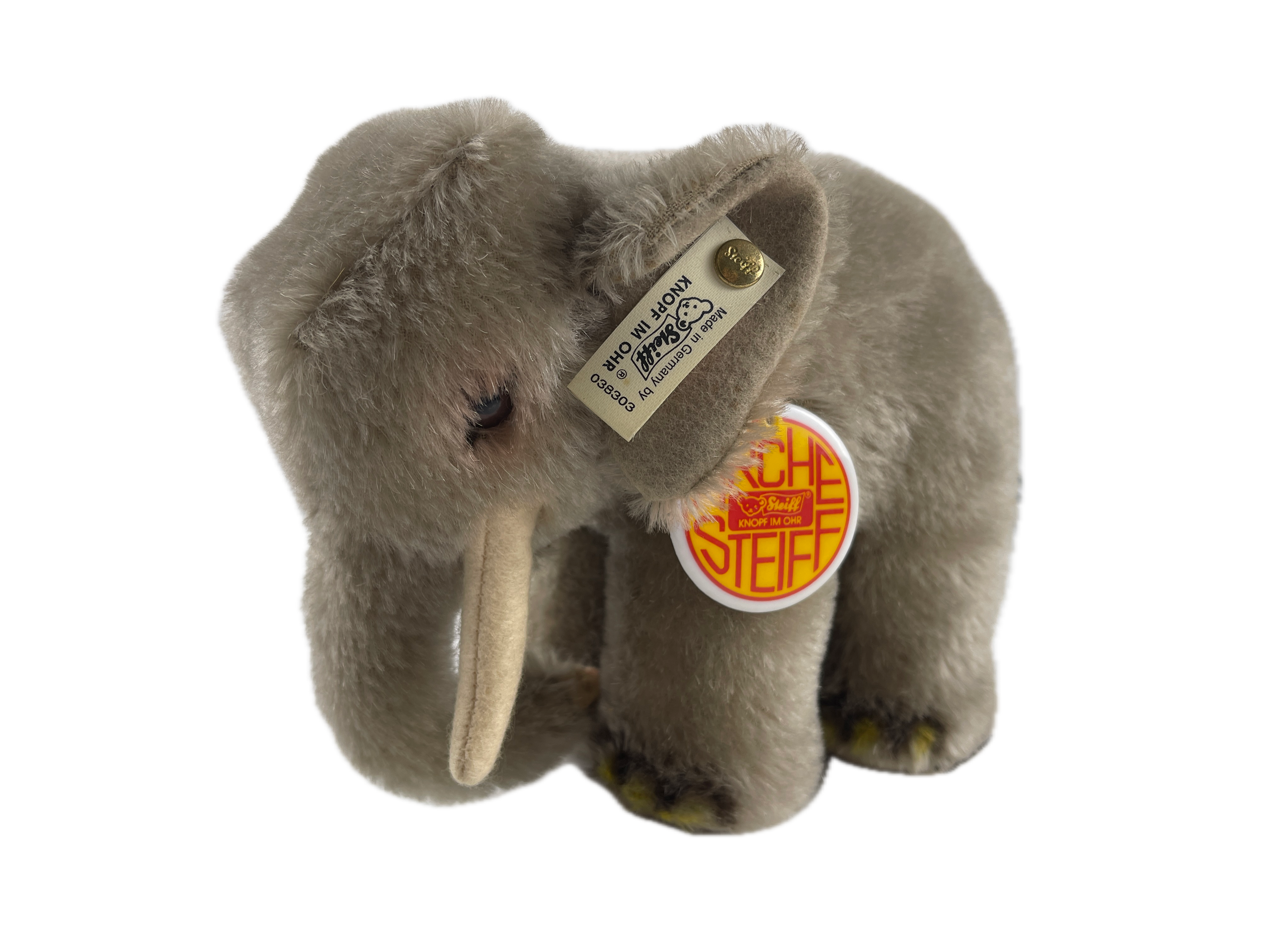 Steiff Tier 038303 Elefant der Steiff Arche 15 cm - Top Zustand  