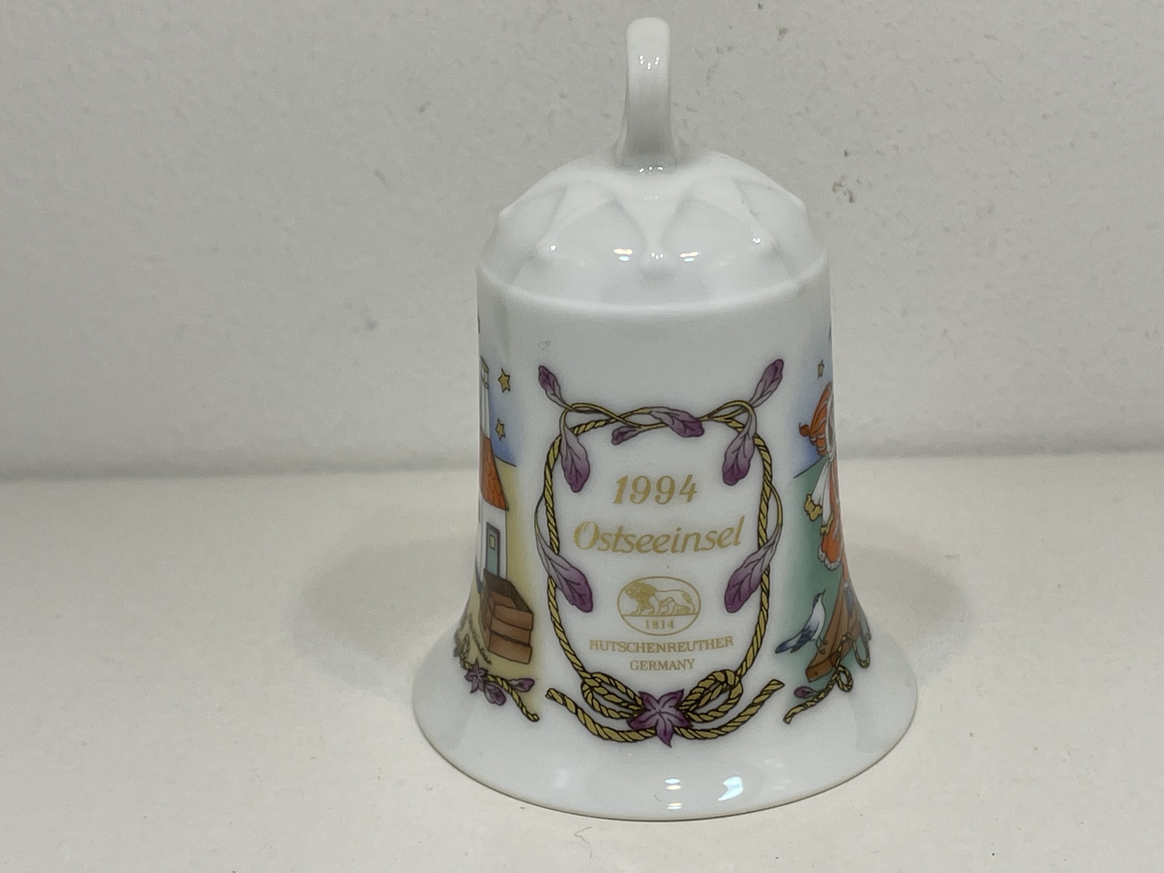   Hutschenreuther 1994. Weihnachtsglocke 7 cm. Top Zustand.   