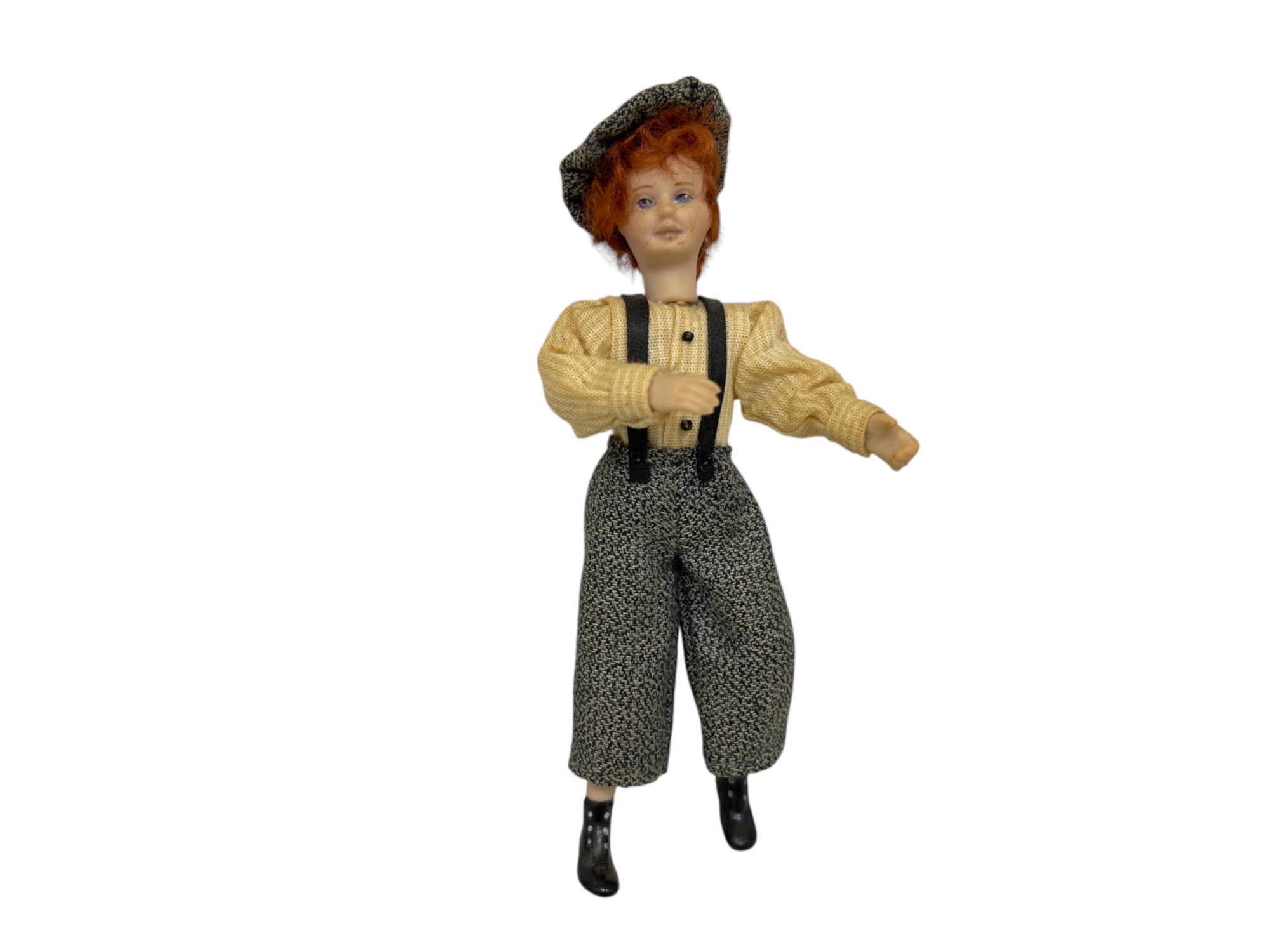 Sammler Puppe Porzellan Puppe 10 cm. Top Zustand    