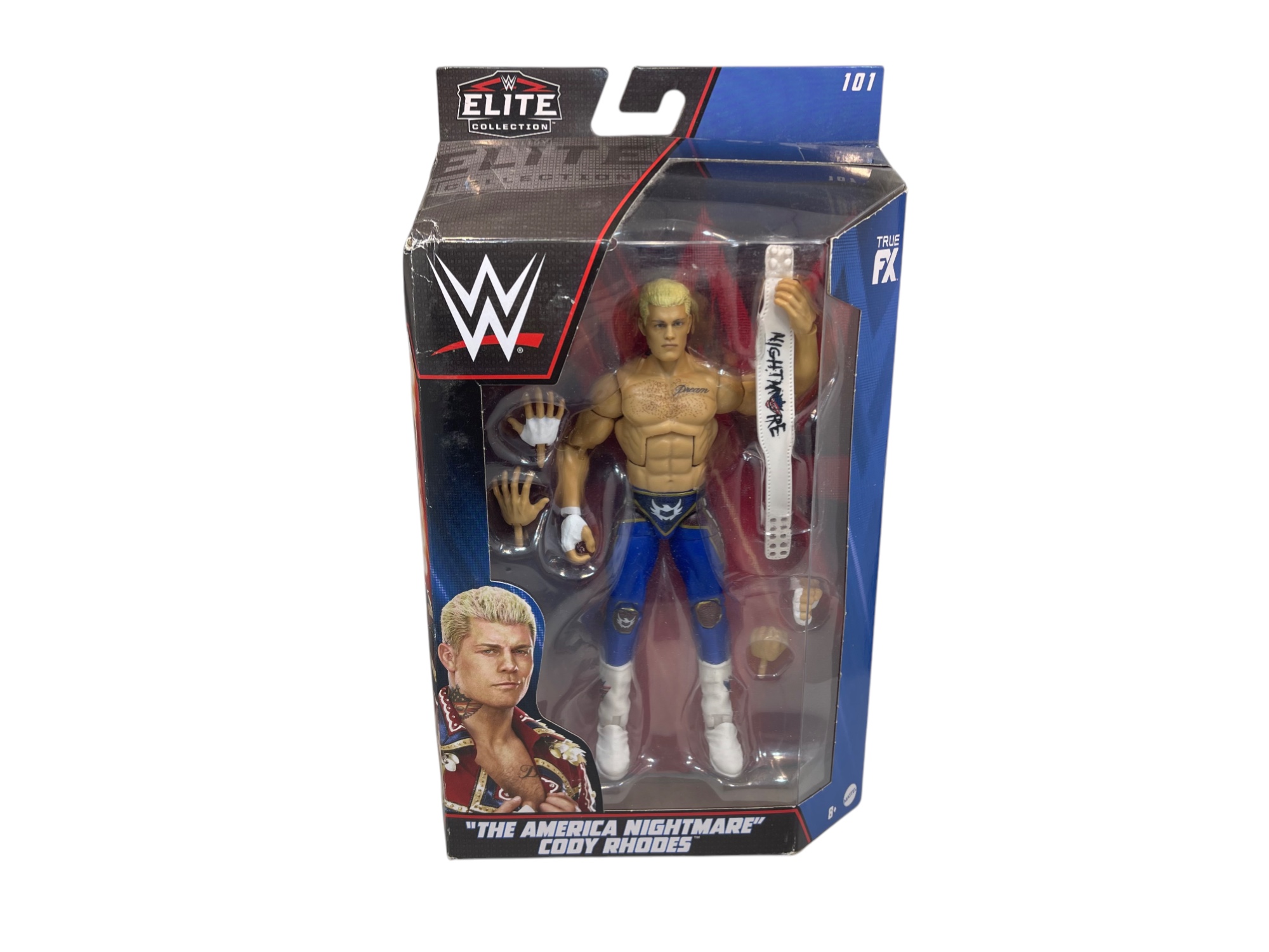 WWE ELITE Collection Figur Cody Rhodes ca. 17 cm & OVP - Top Zustand   