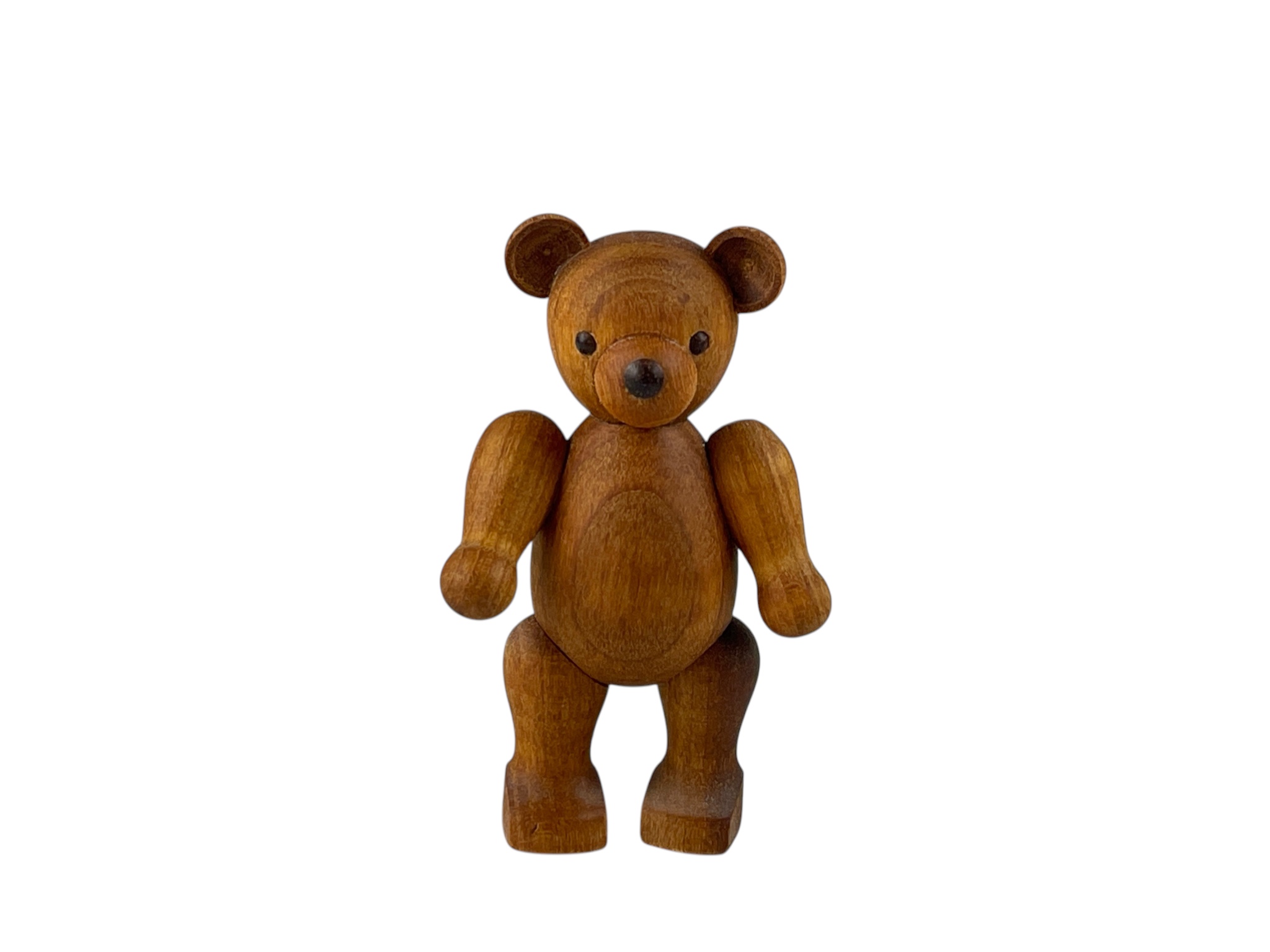 Erzgebirge Seiffener Figur Teddybär 6 cm. Top Zustand 