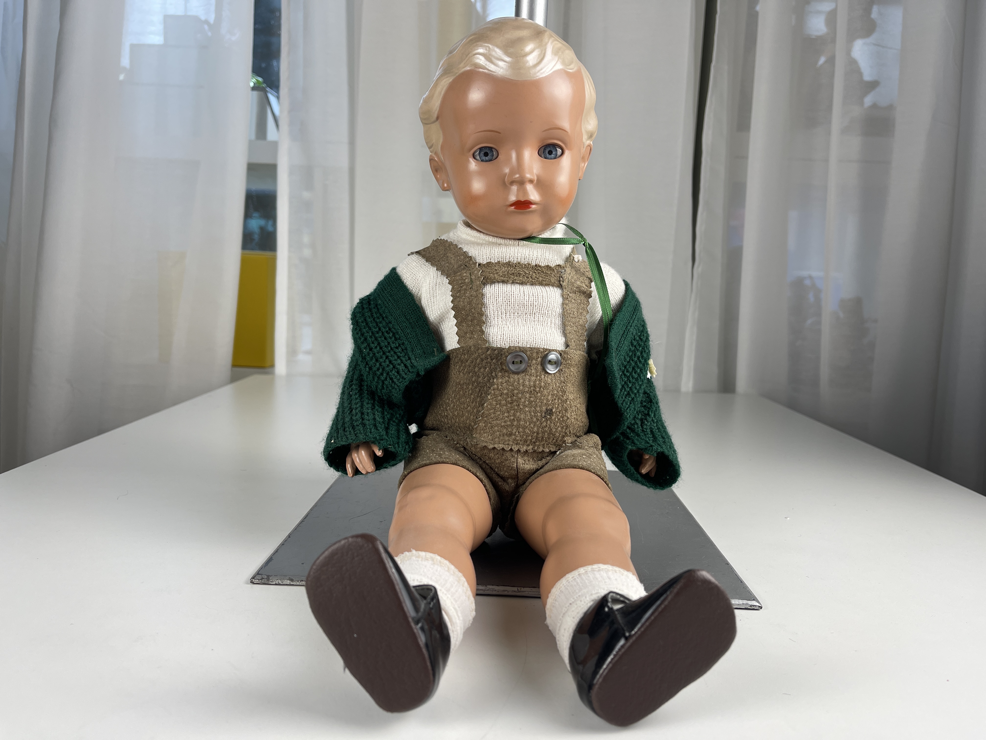 Schildkrötpuppe Tortulon Puppe 46 cm. Top Zustand.