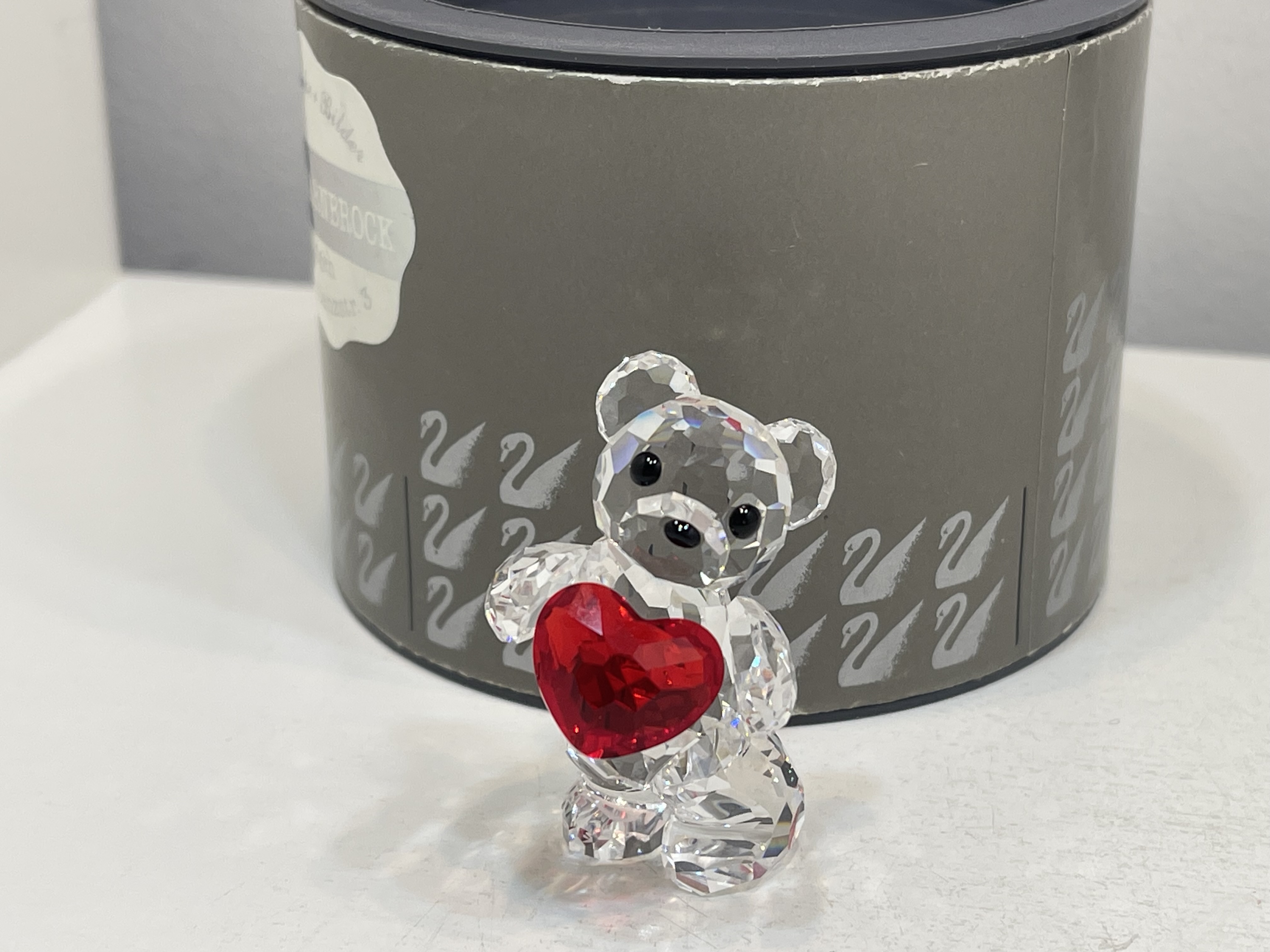 Swarovski Figur 958449 Kris Bär Ein Herz für Dich 4,2 cm. Mit OVP & Zertifikat. Top Zustand 