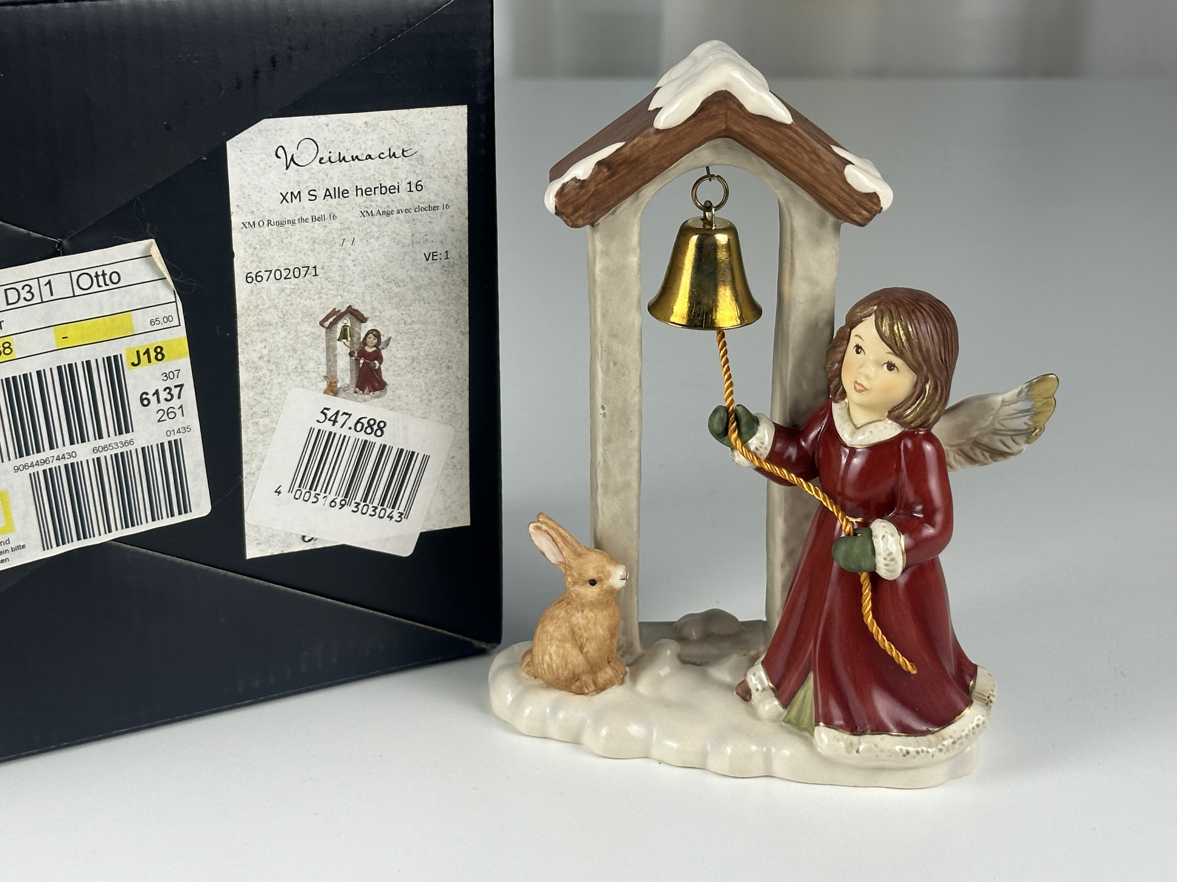  Goebel Figur Engel Alle herbei 16 cm 1 Wahl mit OVP Top Zustand