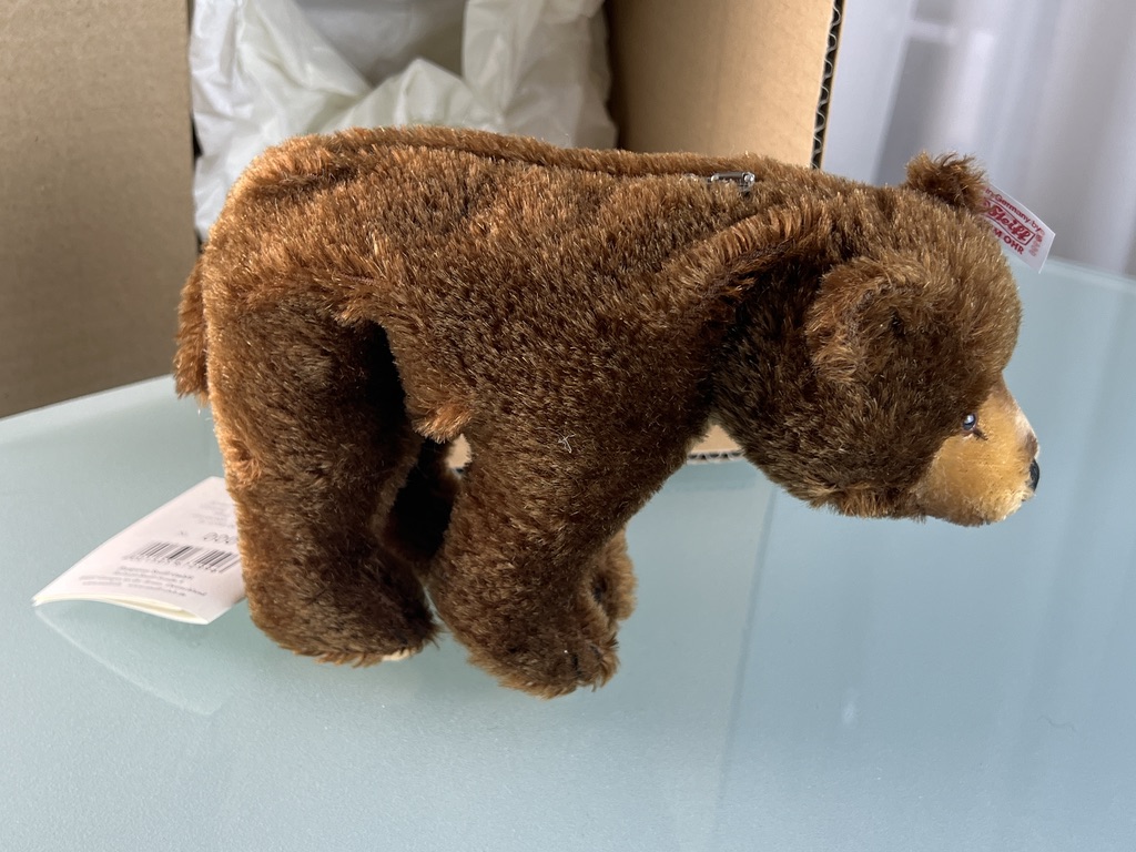 Steiff Tier Sammler 672996 - Teddy Bär Tasche - 23cm - Top Zustand 