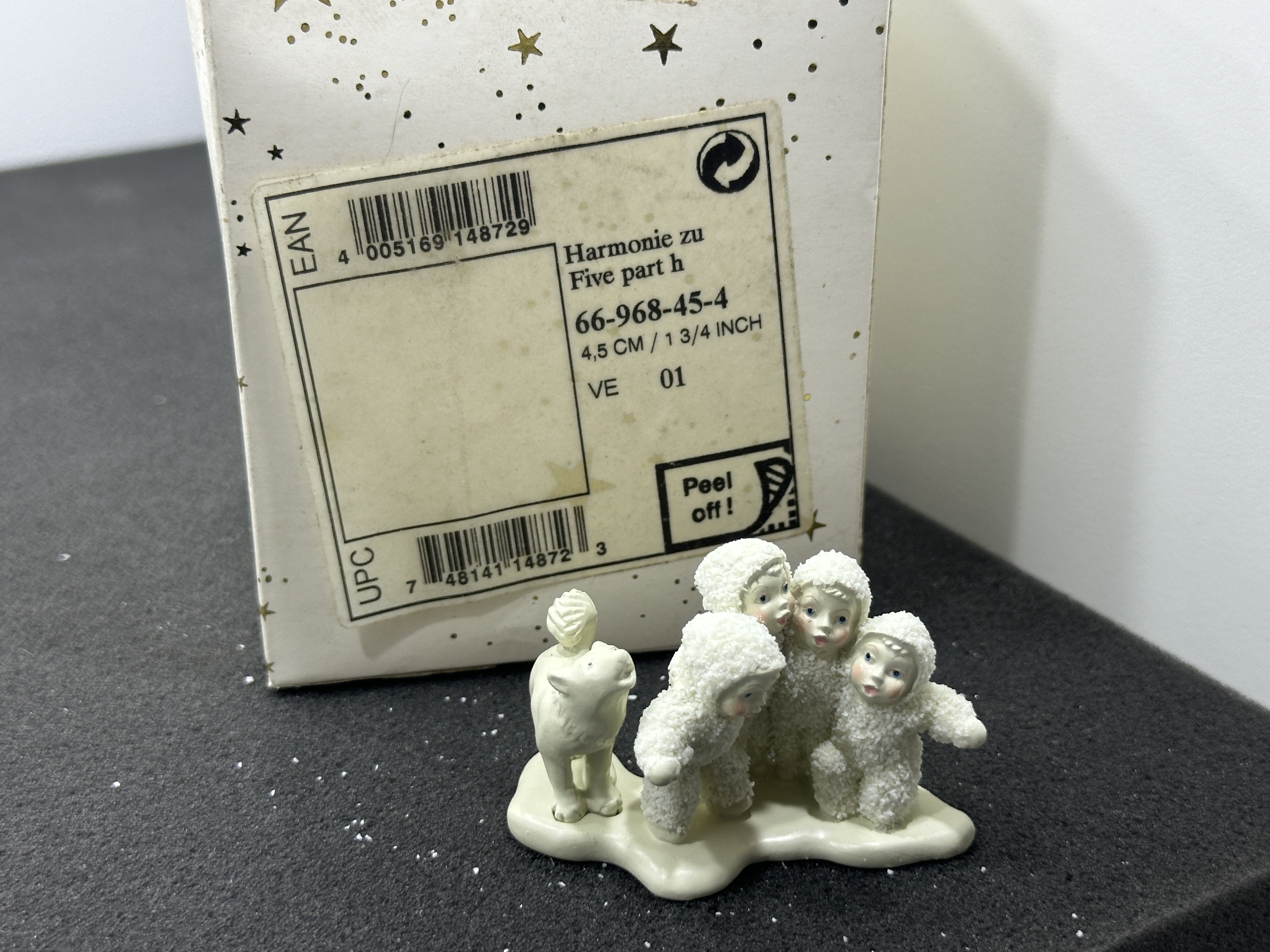 Goebel Figur Snowbabies 4,5 cm. 1 Wahl unbenutzt mit Ovp Top Zustand