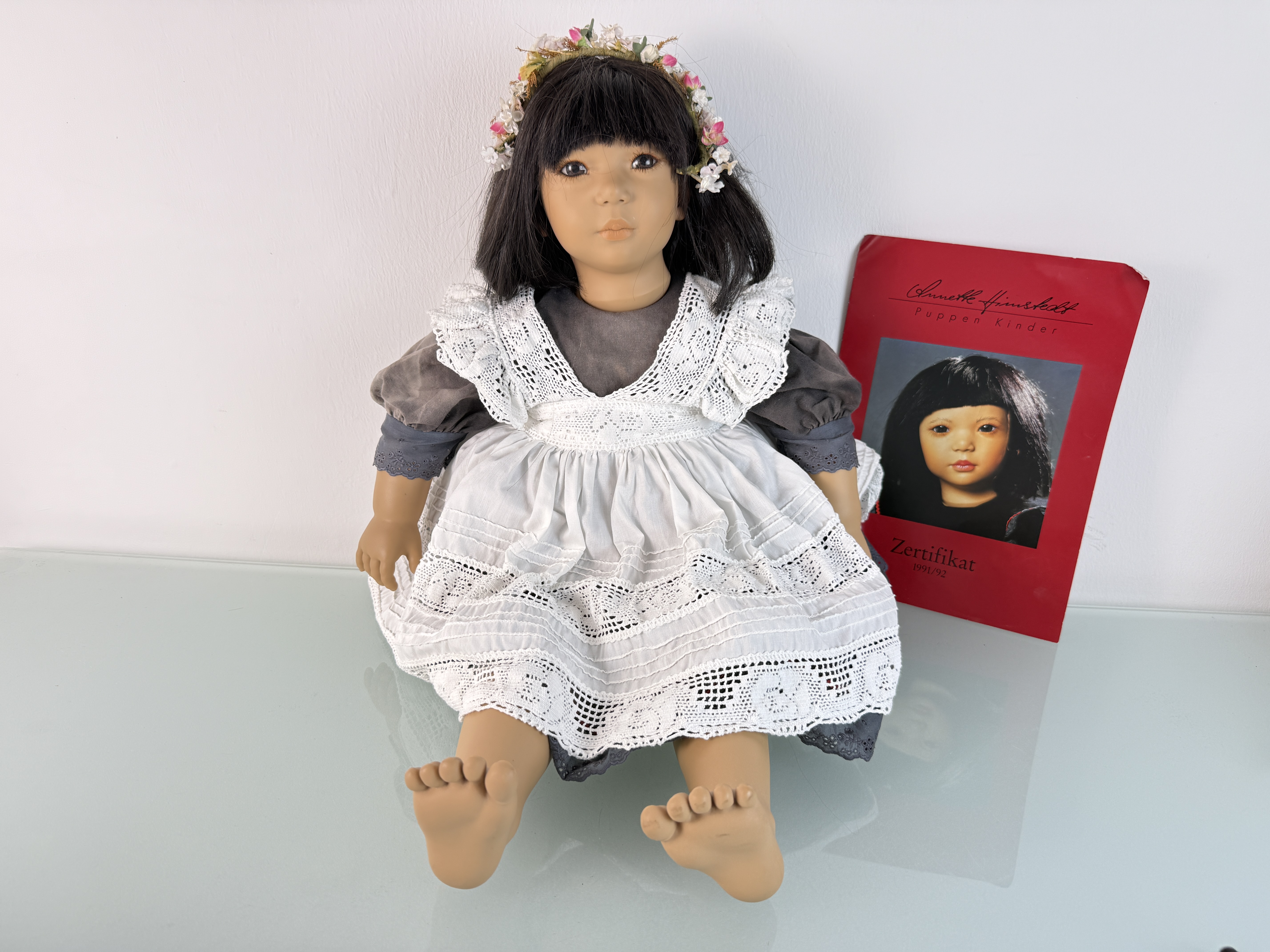 Künstlerpuppe Annette Himstedt Puppe Shireem 65 cm. Top Zustand.