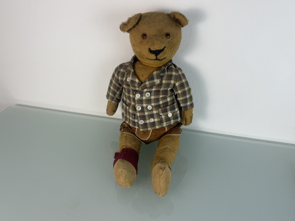 Alter Sammler Teddy Bär Künstlerbär 58 cm Zustand Siehe Fotos 