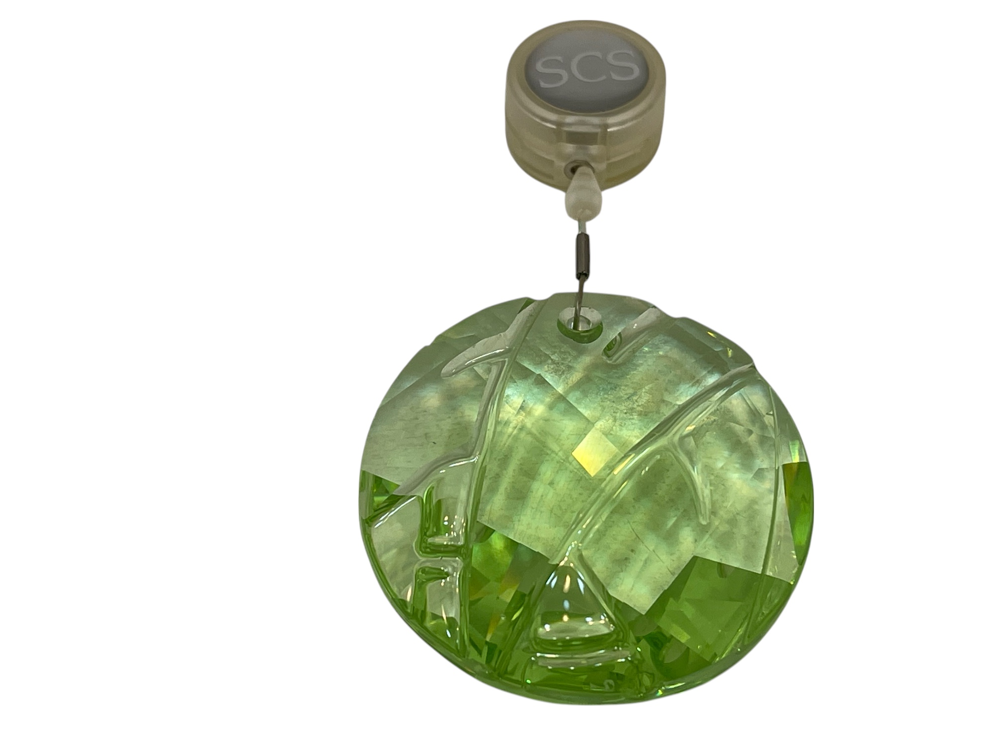 Swarovski Figur Fensterornament grün 5 cm Top Zustand   