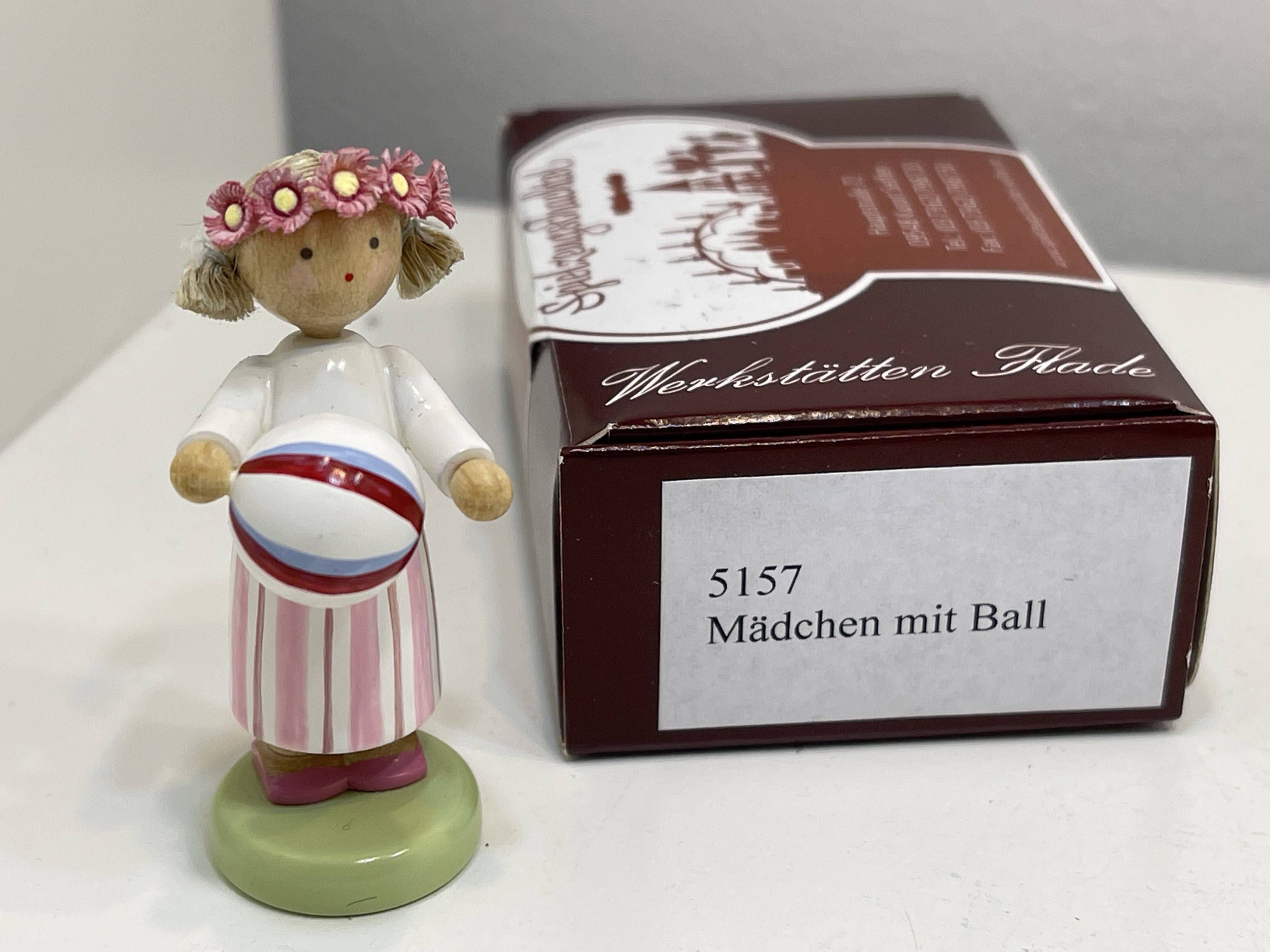 Erzgebirge Flade Figur 5 cm - Top Zustand          