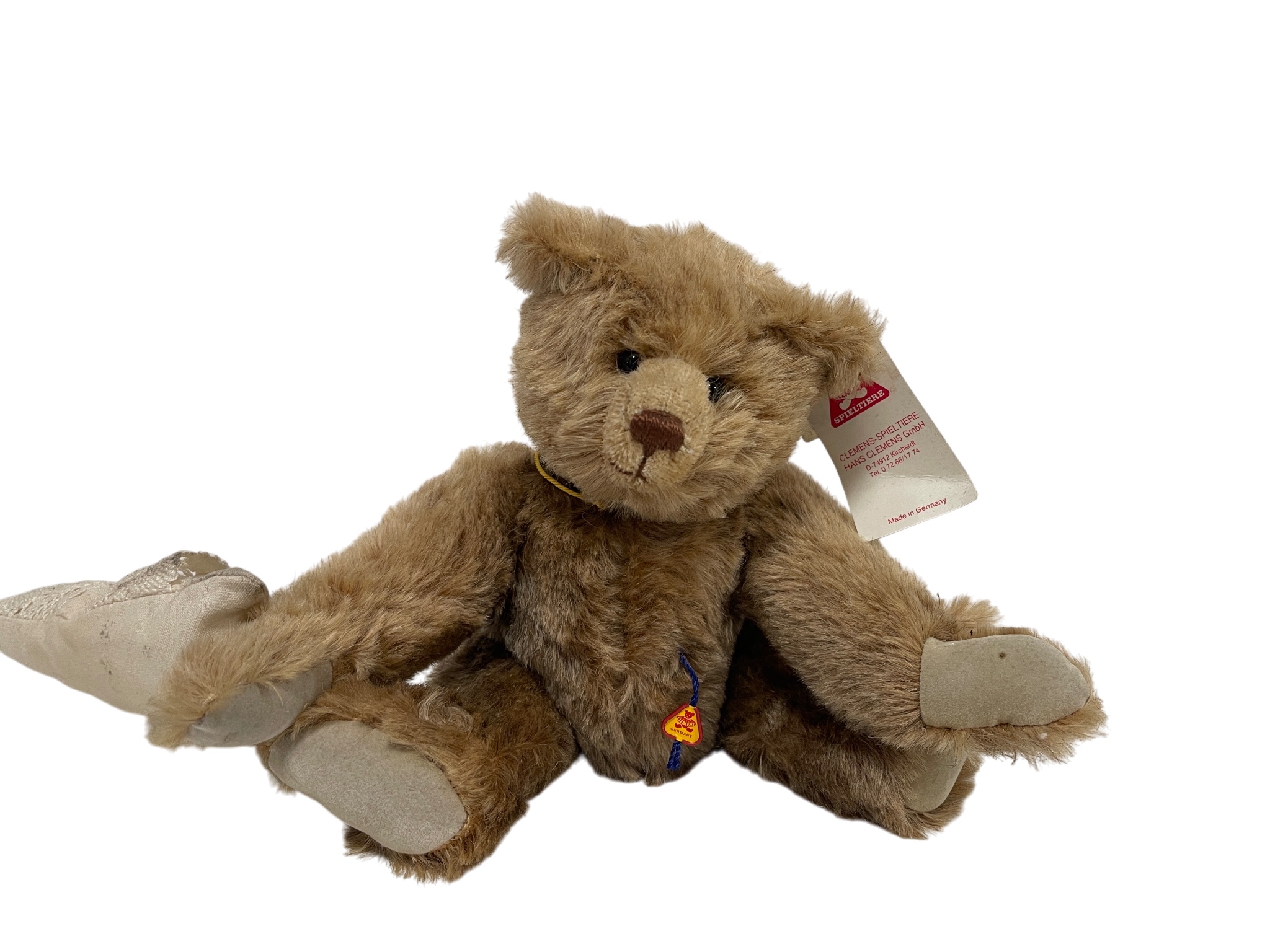 Sammler Teddy Bär Künstlerbär Clemens 26 cm Top Zustand Siehe Fotos