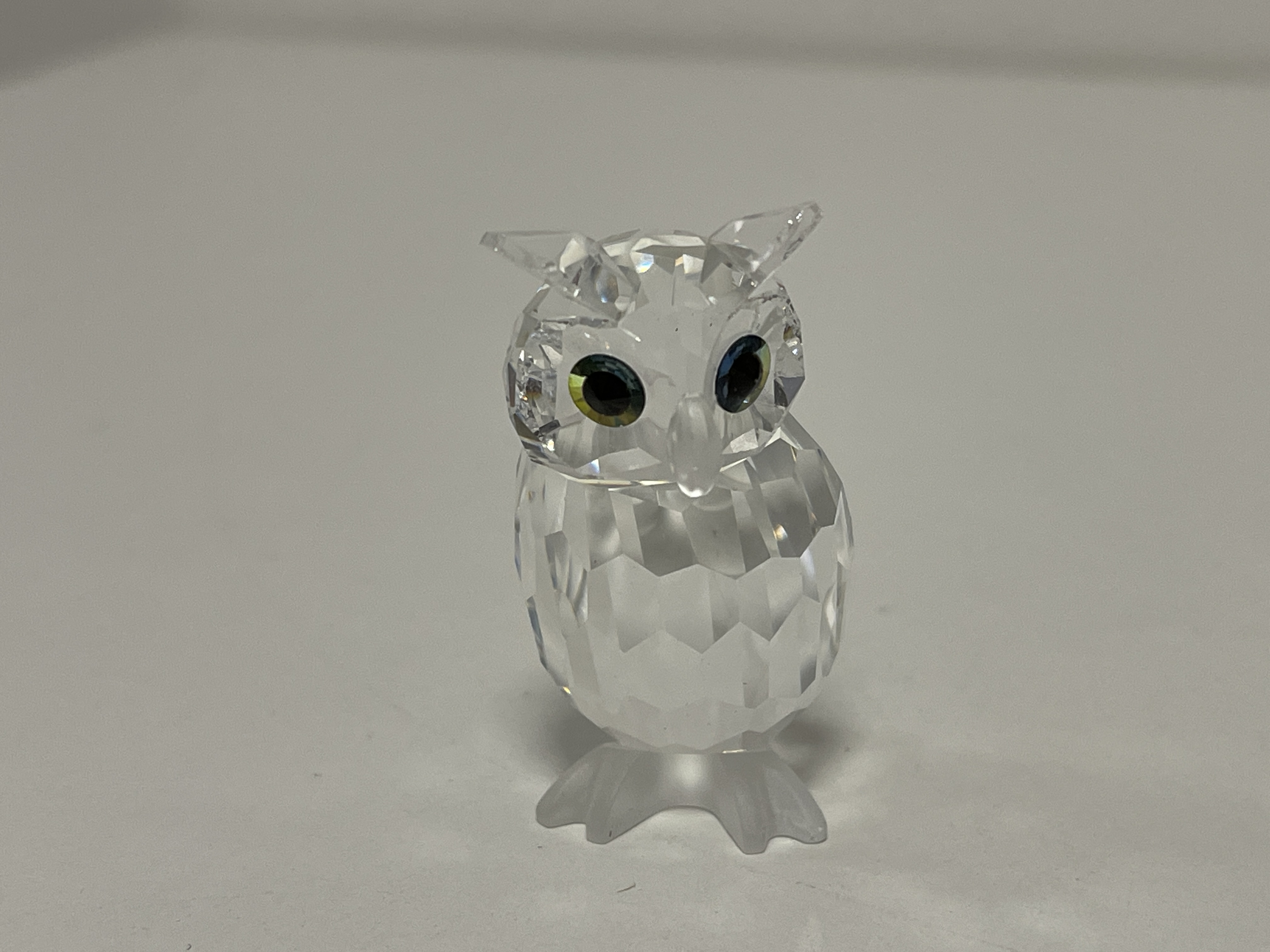 Swarovski Figur 206138 Uhu / Eule 5 cm. kleiner Defekt am Kopf