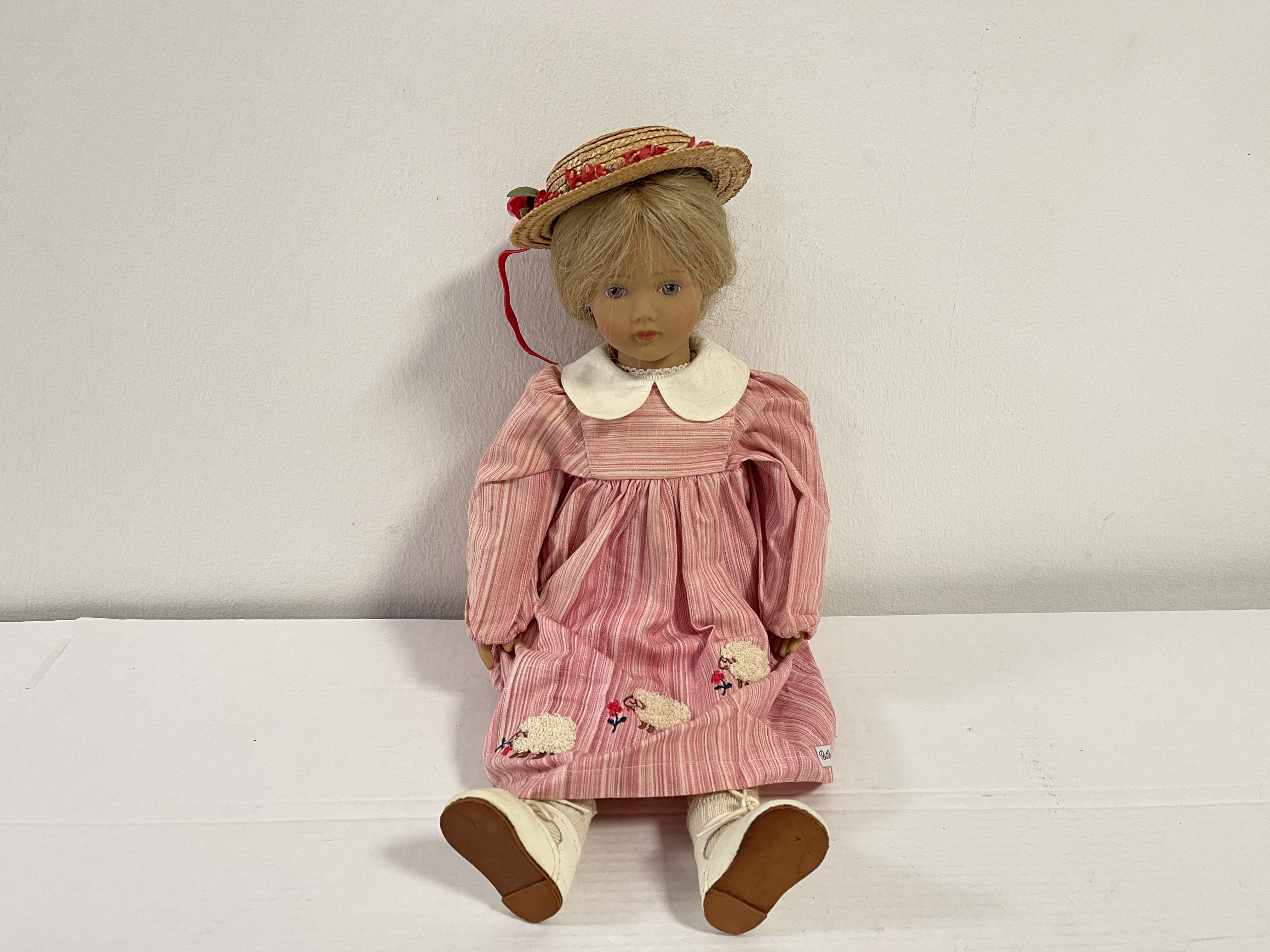 Künstlerpuppe Rothkirch Vinyl Puppe 48 cm. Guter Zustand 