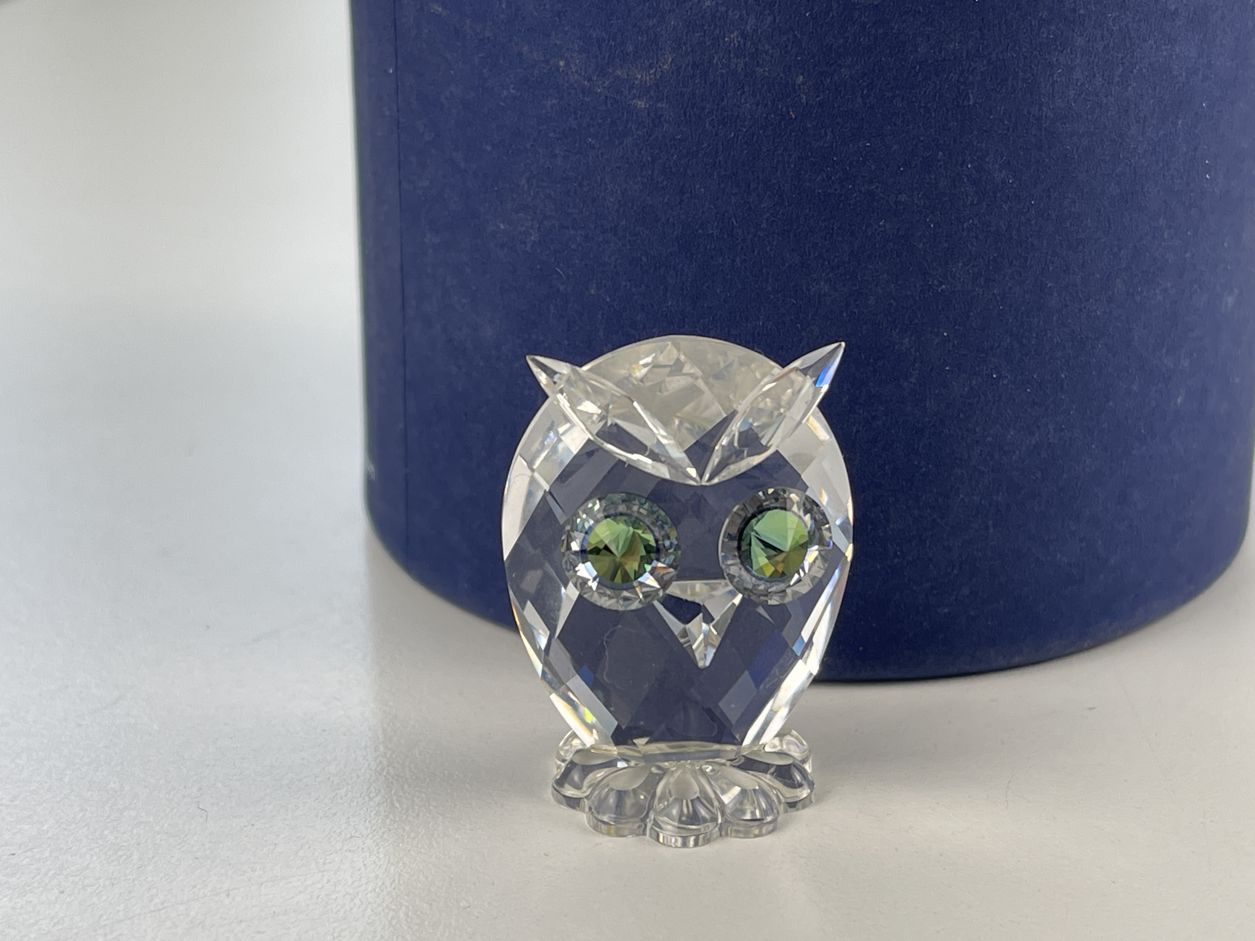 Swarovski Figur 010014 Eule 3,5 cm. Mit Ovp & Zertifikat. Top Zustand 