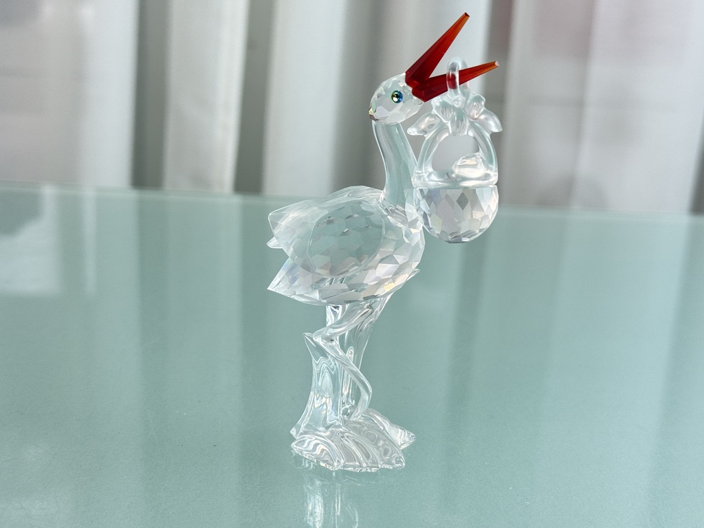 Swarovski Figur 659401 Storch 11,5 cm Top Zustand.