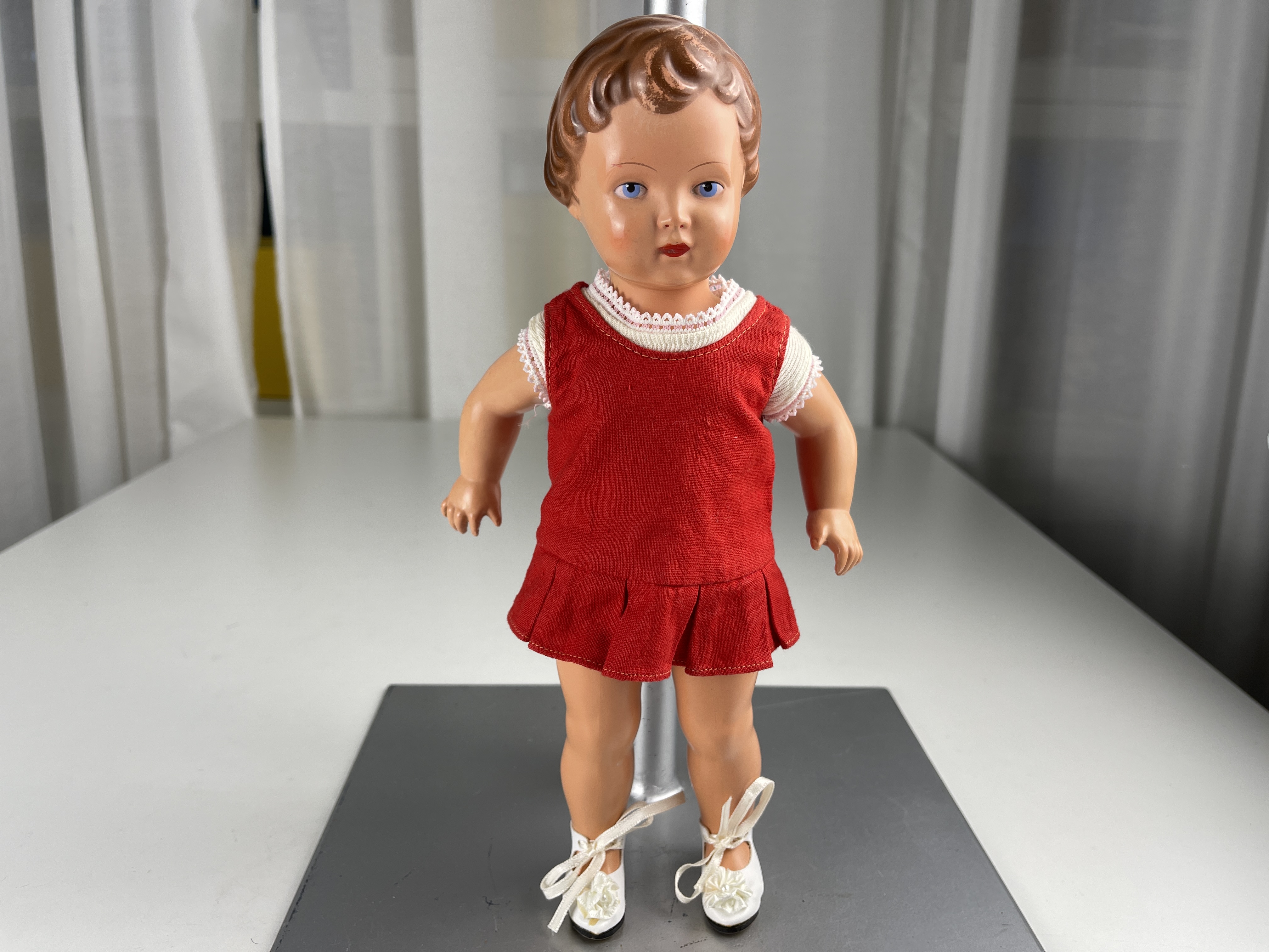 Schildkrötpuppe Puppe 28,5 cm. Top Zustand.   