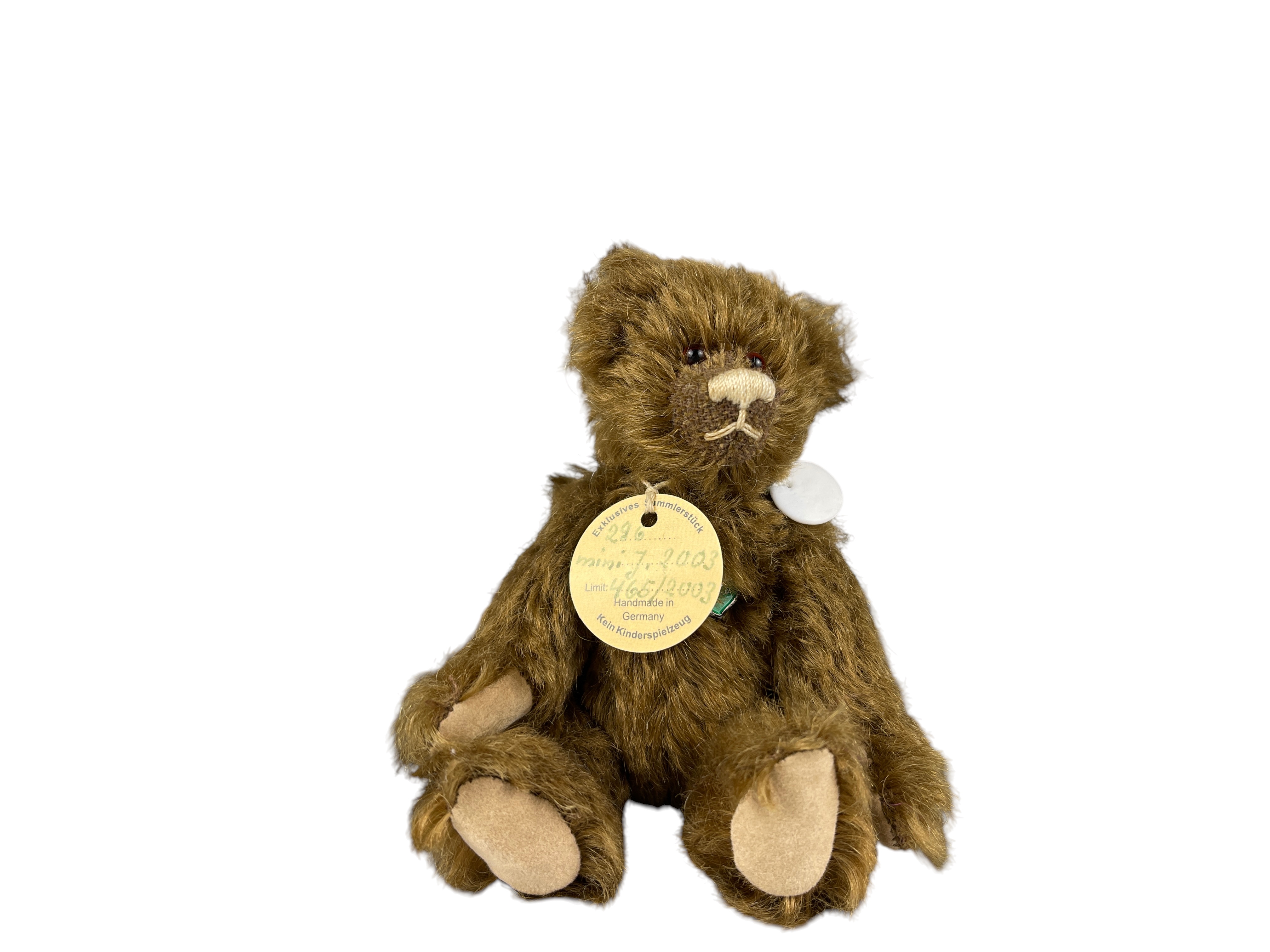 Künstlerbär  Martin Bär Teddy Bär 13 cm. Top Zustand.  