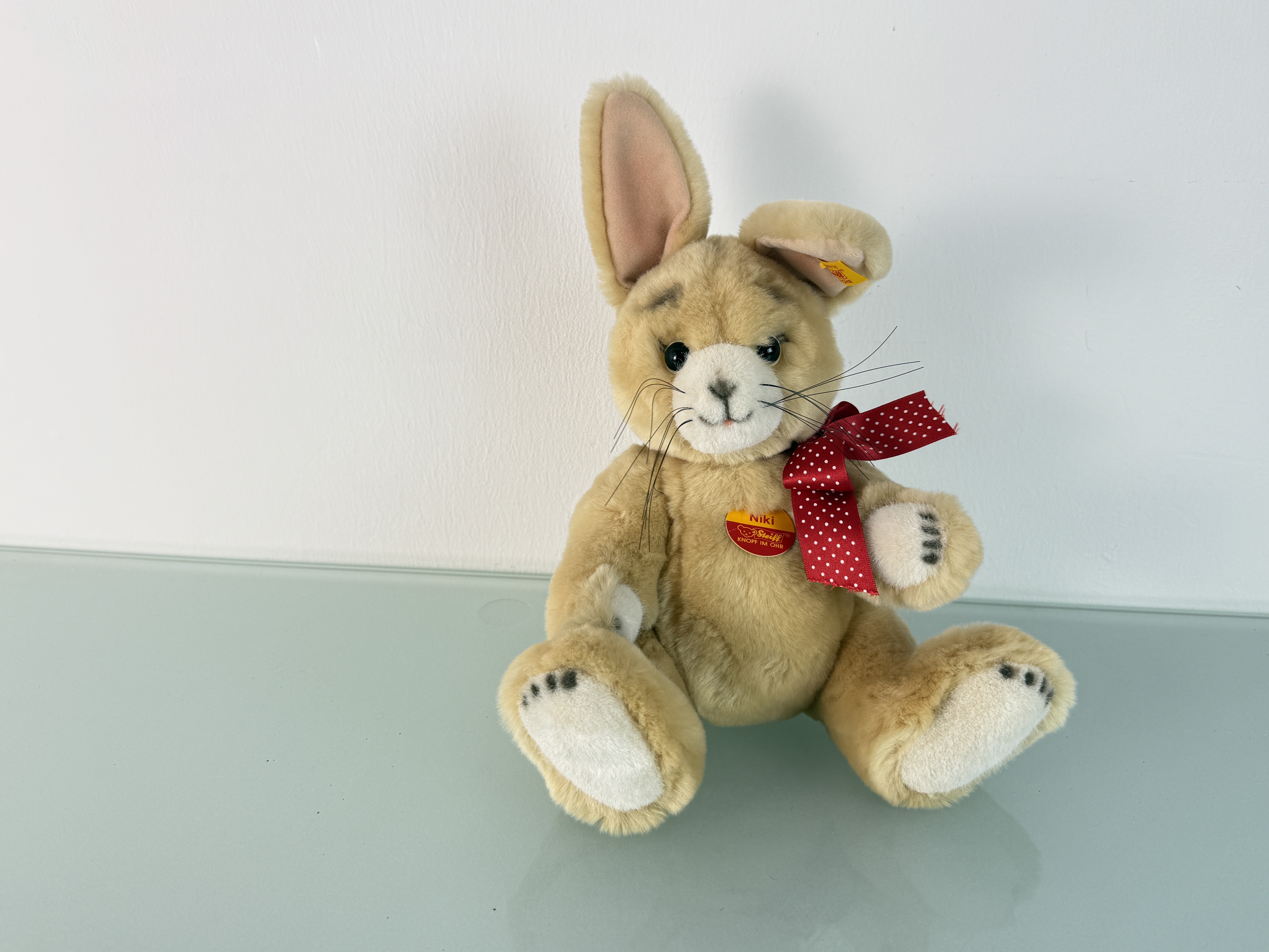 Steiff Tier 087165 Hase 37 cm. Top Zustand 