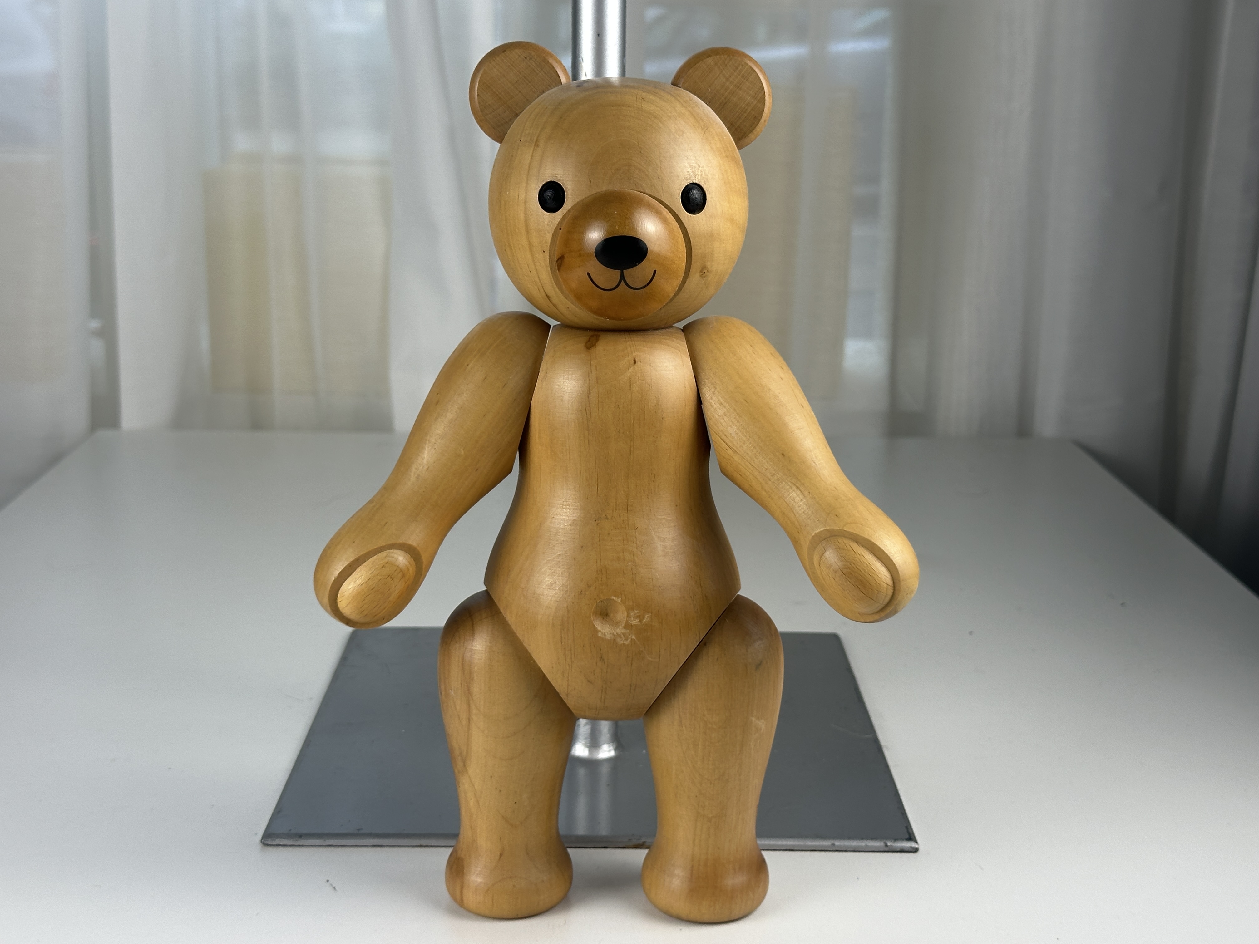 Erzgebirge Figur Teddybär 30 cm. Top Zustand  