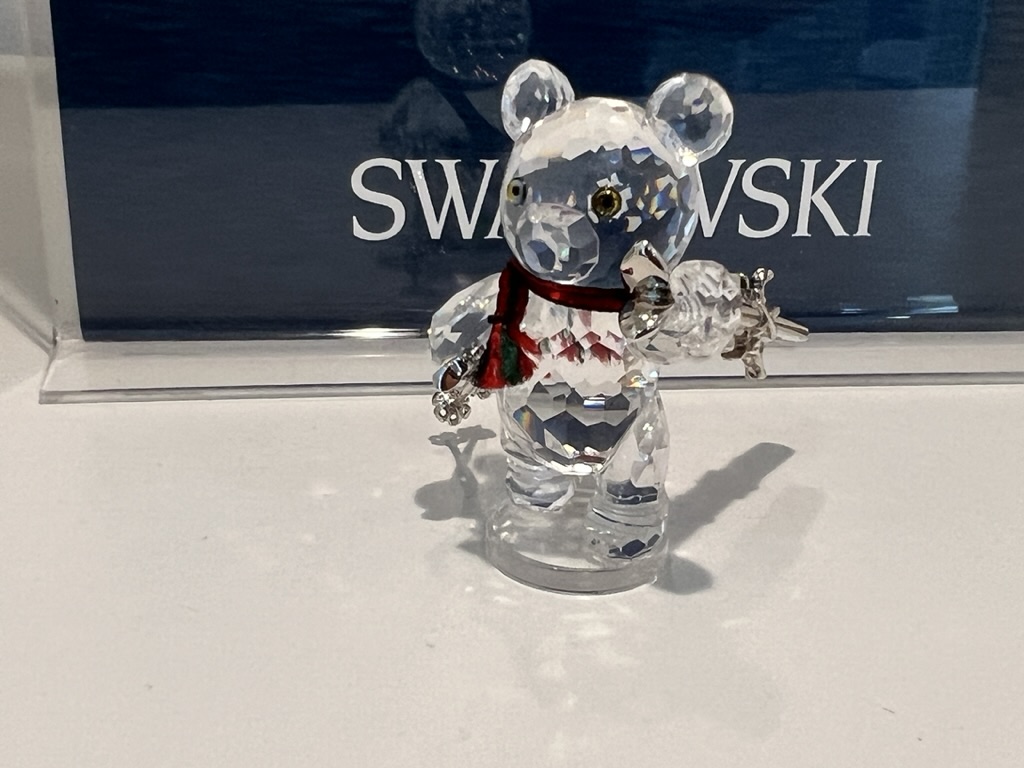 Swarovski Figur 234710 Kris Bär Ski - Fahrer 5 cm. Top Zustand  