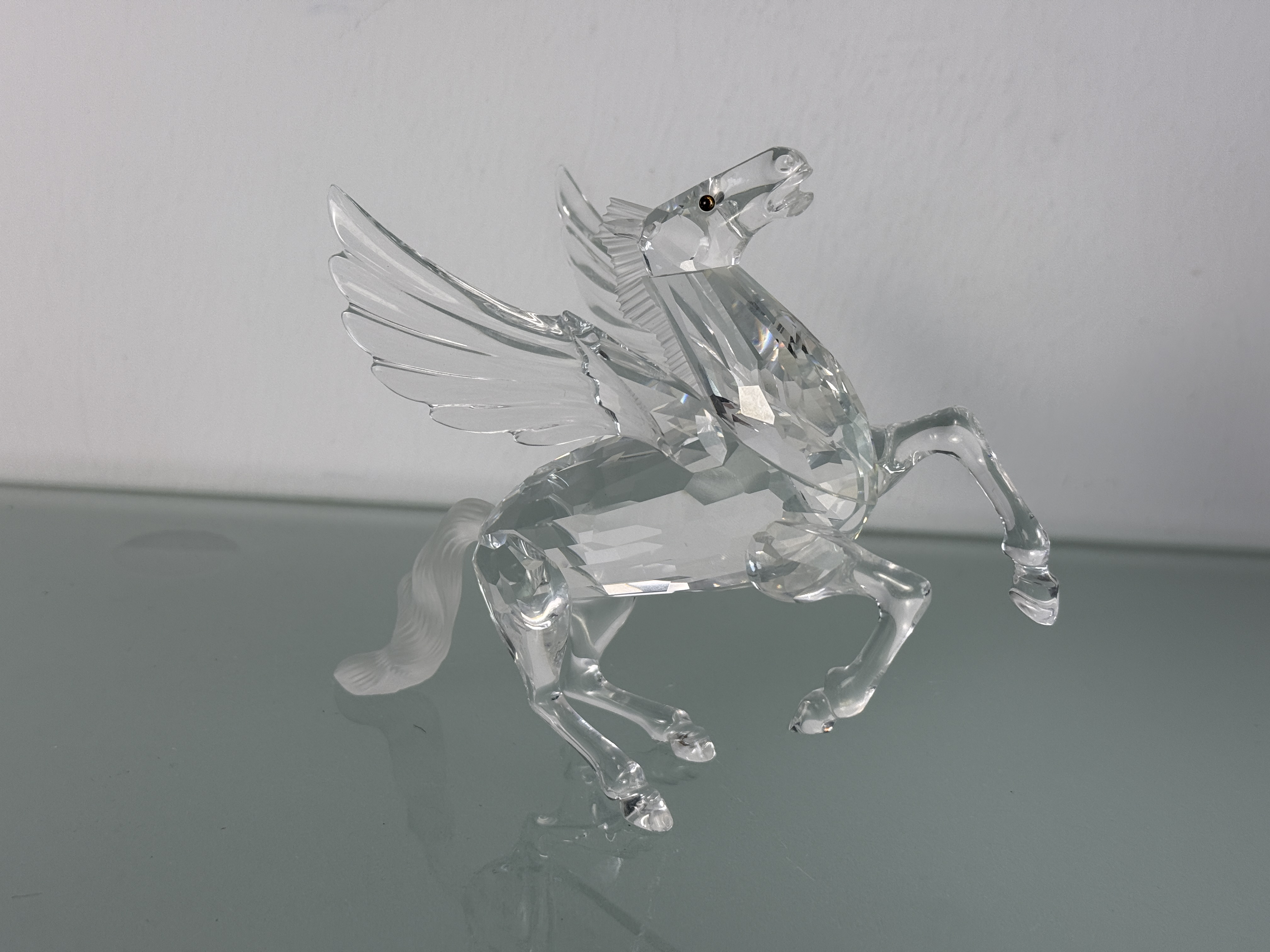 Swarovski Figur Kristall 216327 Jahresfigur Pegasus 12,5 cm. Top Zustand 