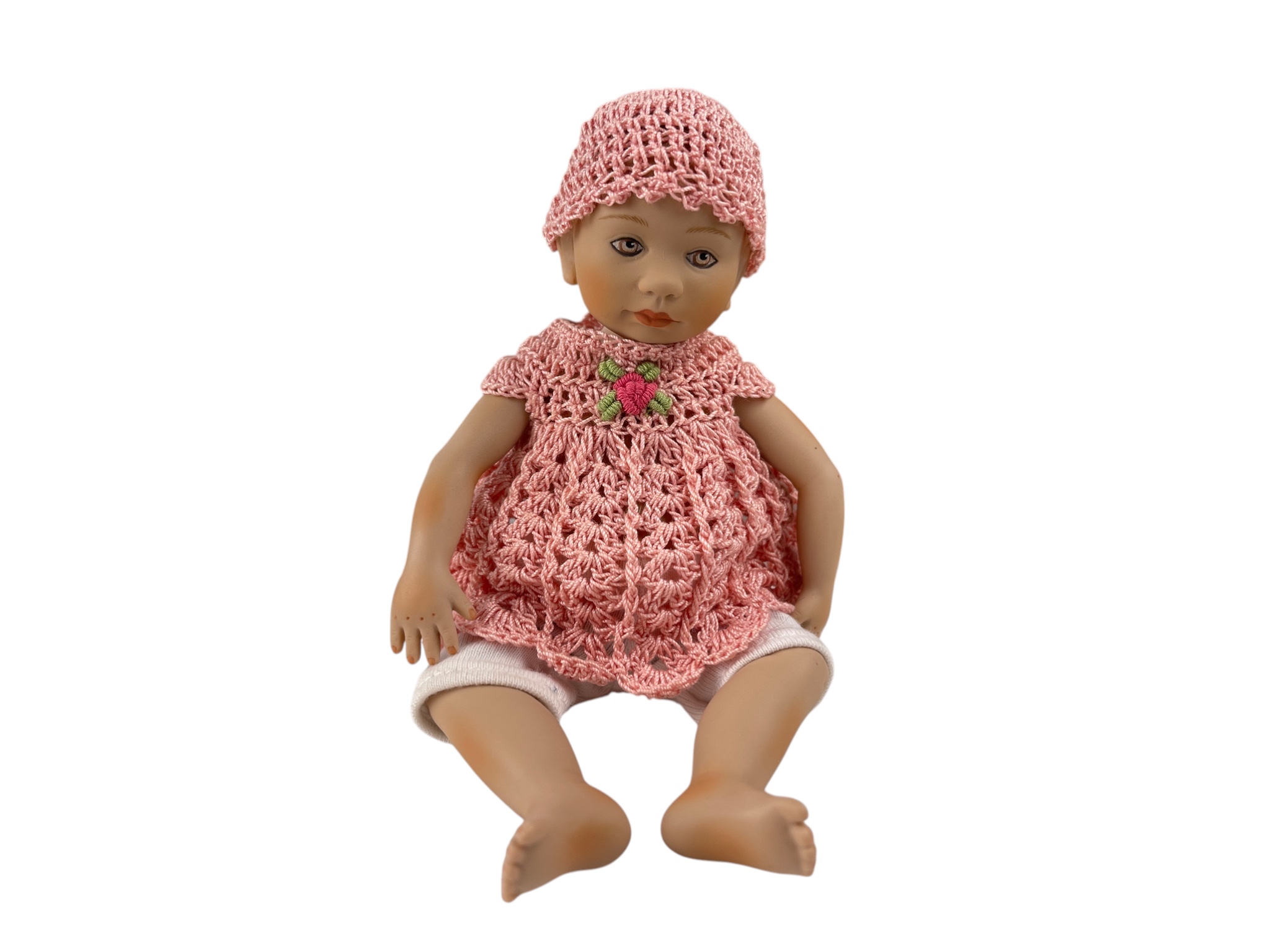 Berdine Creedy Künstlerpuppe Vinyl Puppe 16 cm. Zustand siehe Fotos