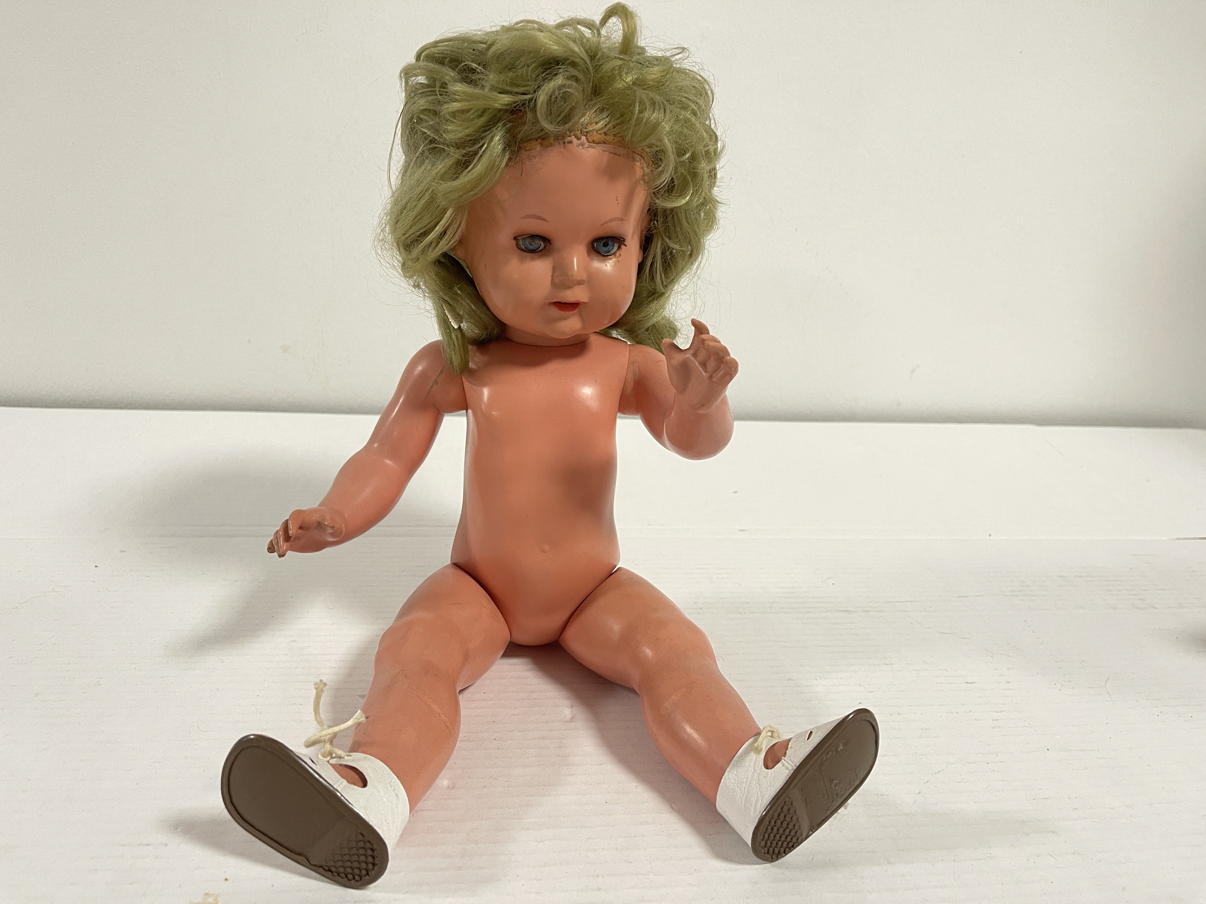 Alte Zelluloid Puppe 45 cm - Zustand siehe Fotos