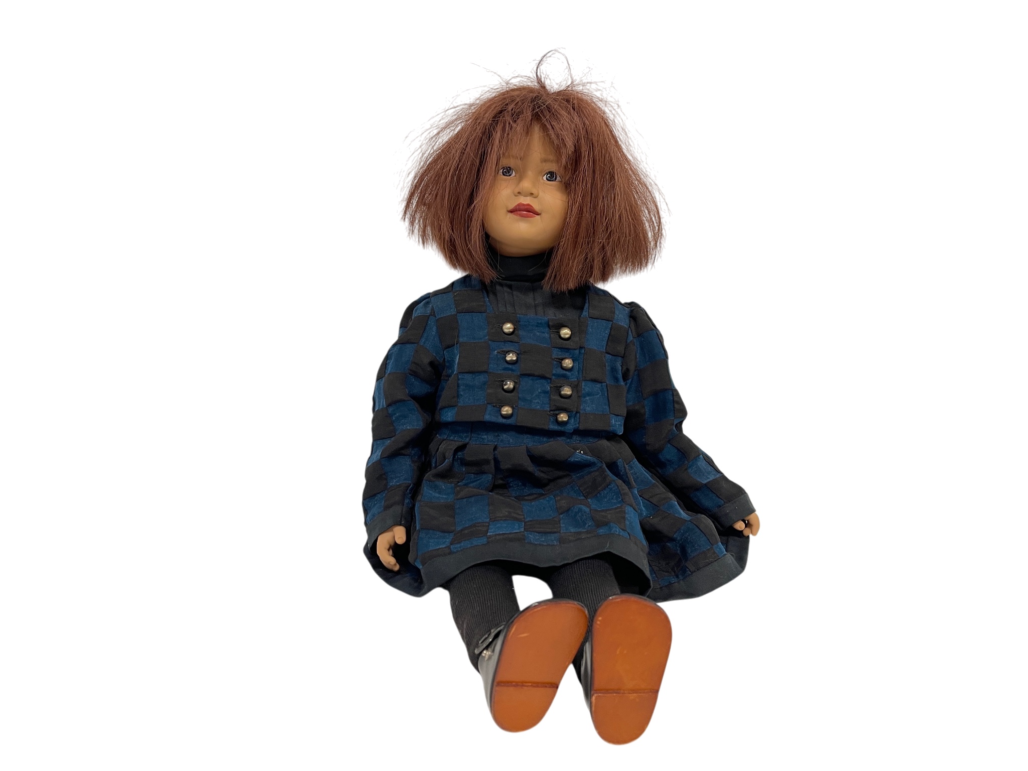 Sigikid Ilse Wippler Vinyl Künstlerpuppe Puppe 60 cm. Top Zustand   