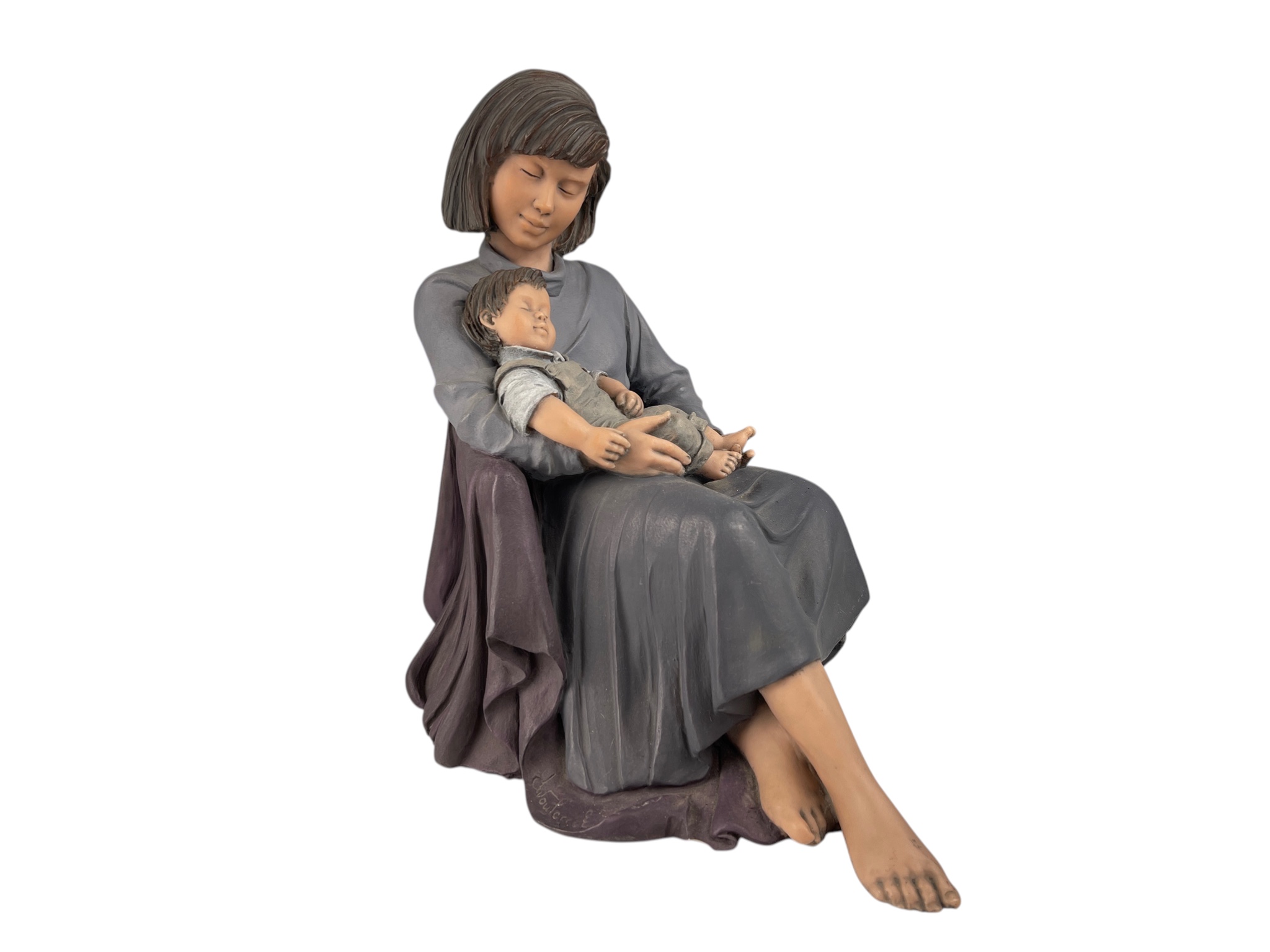 Sammler Figur Elisa Resin  30 cm Zustand siehe Fotos 