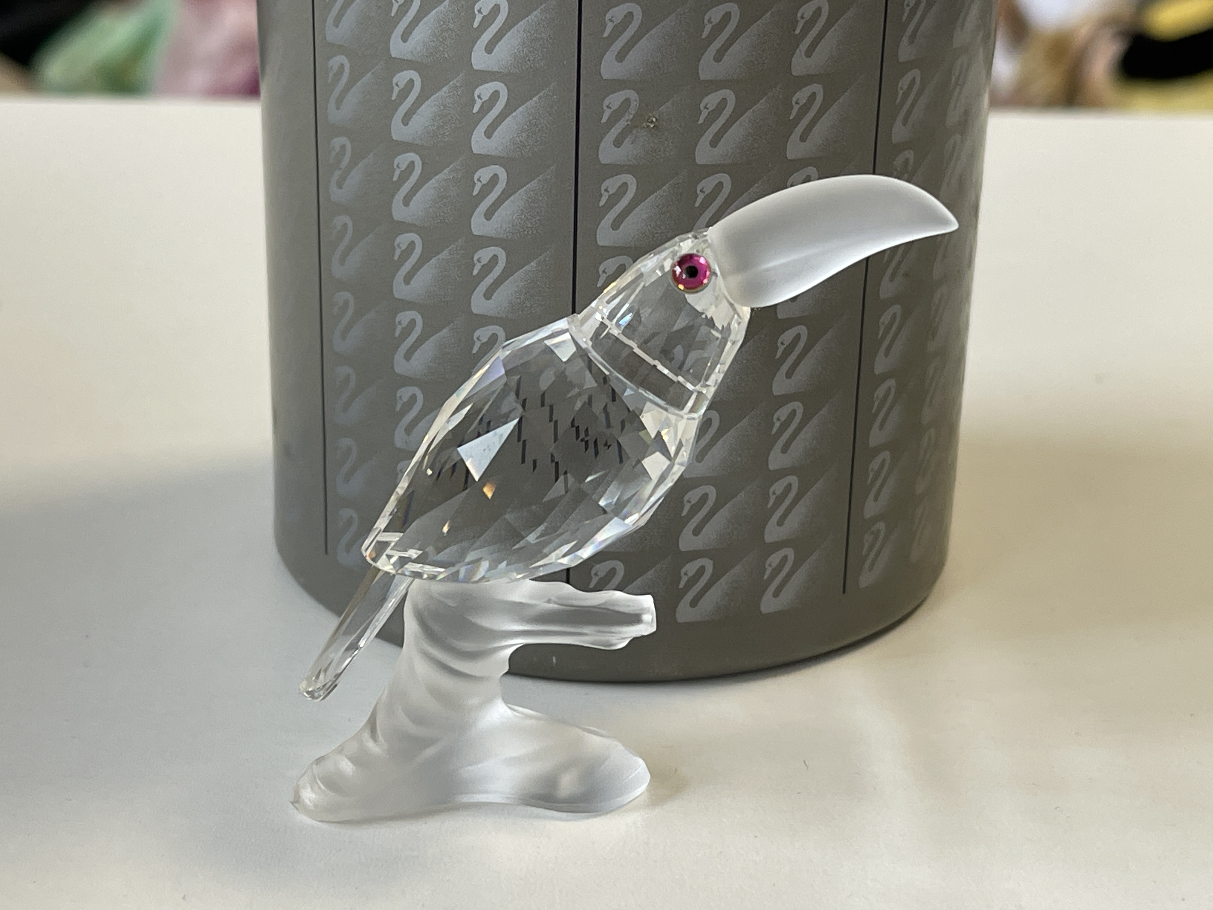 Swarovski Figur 119441 Tukan 6,5 cm. Ovp & Zertifikat. Top Zustand  