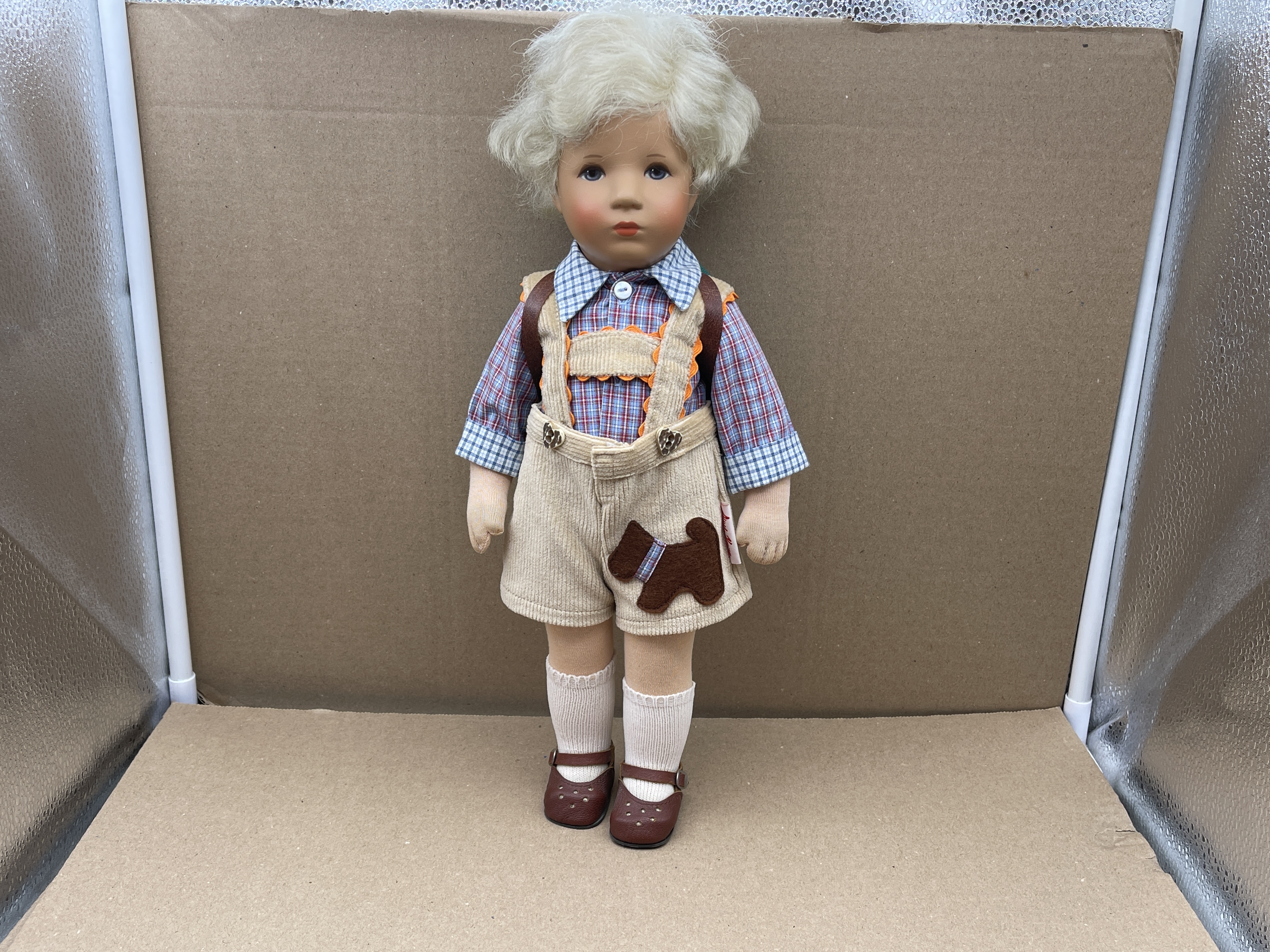 Käthe Kruse Puppe 37 cm - Top Zustand - Siehe Fotos .  