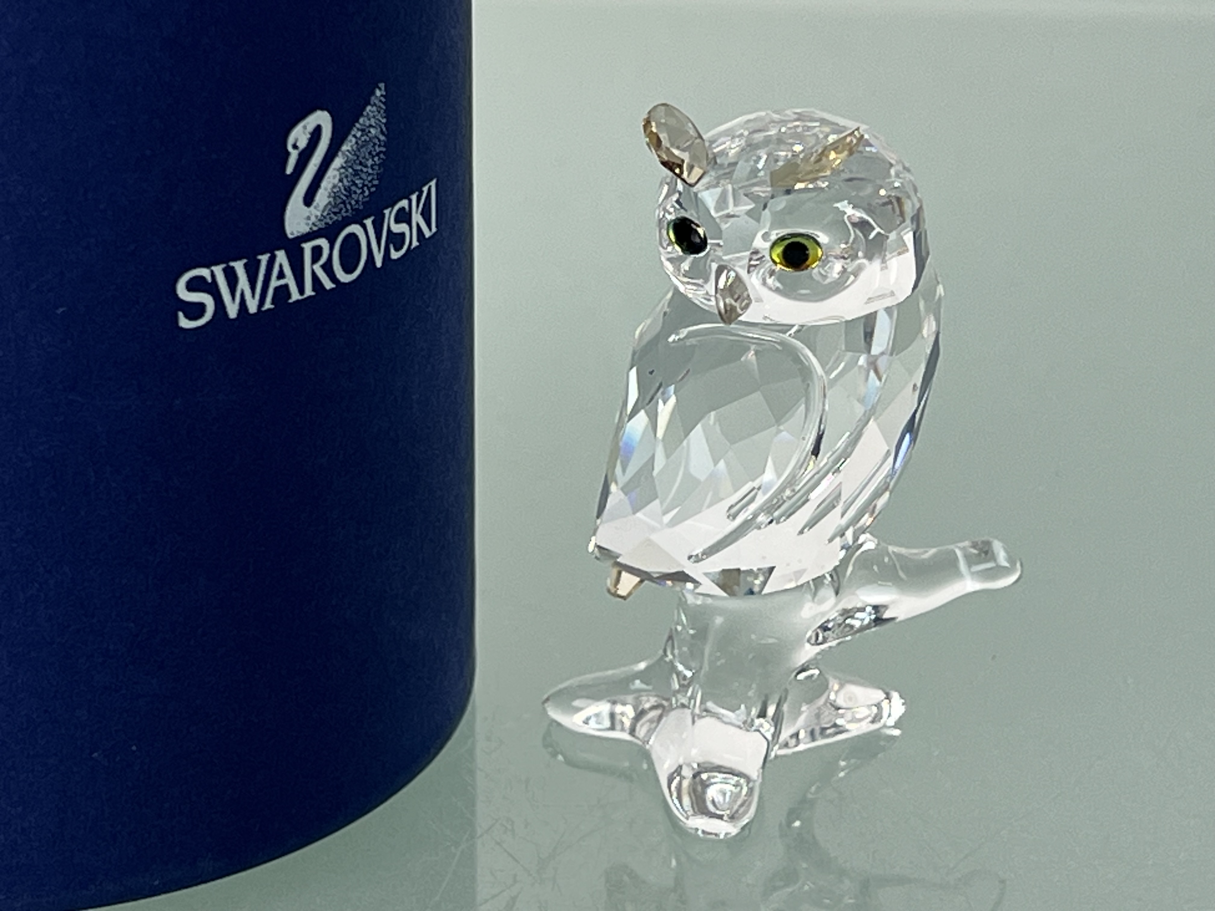  Swarovski Figur 5043988 Eule 6,1 cm. Ovp & Zertifikat. Top Zustand