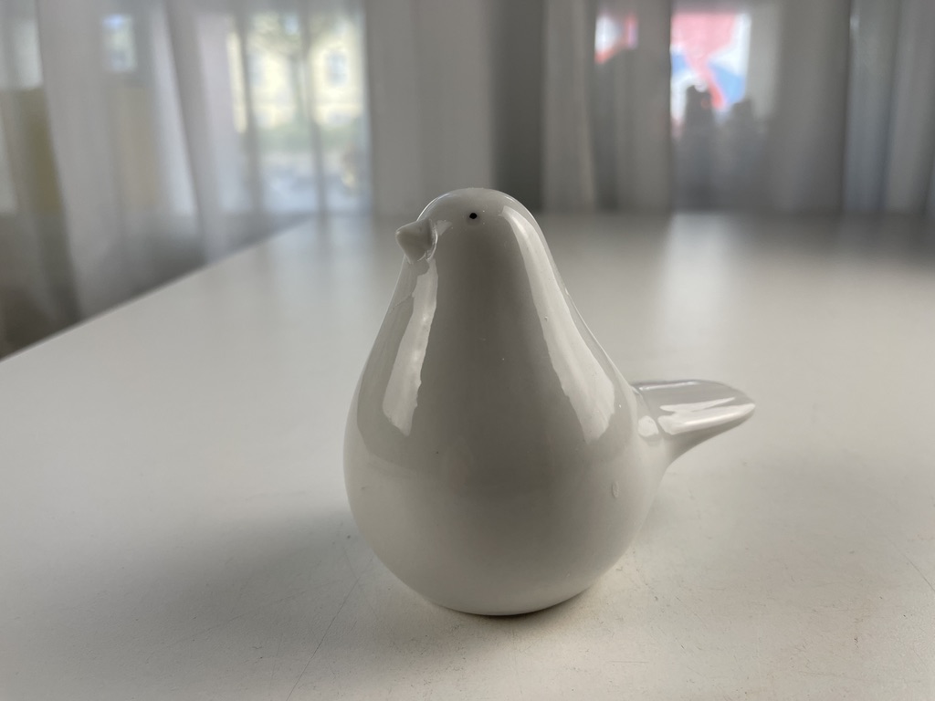 Sammler Figur Porzellan Vogel 10 cm Top Zustand  