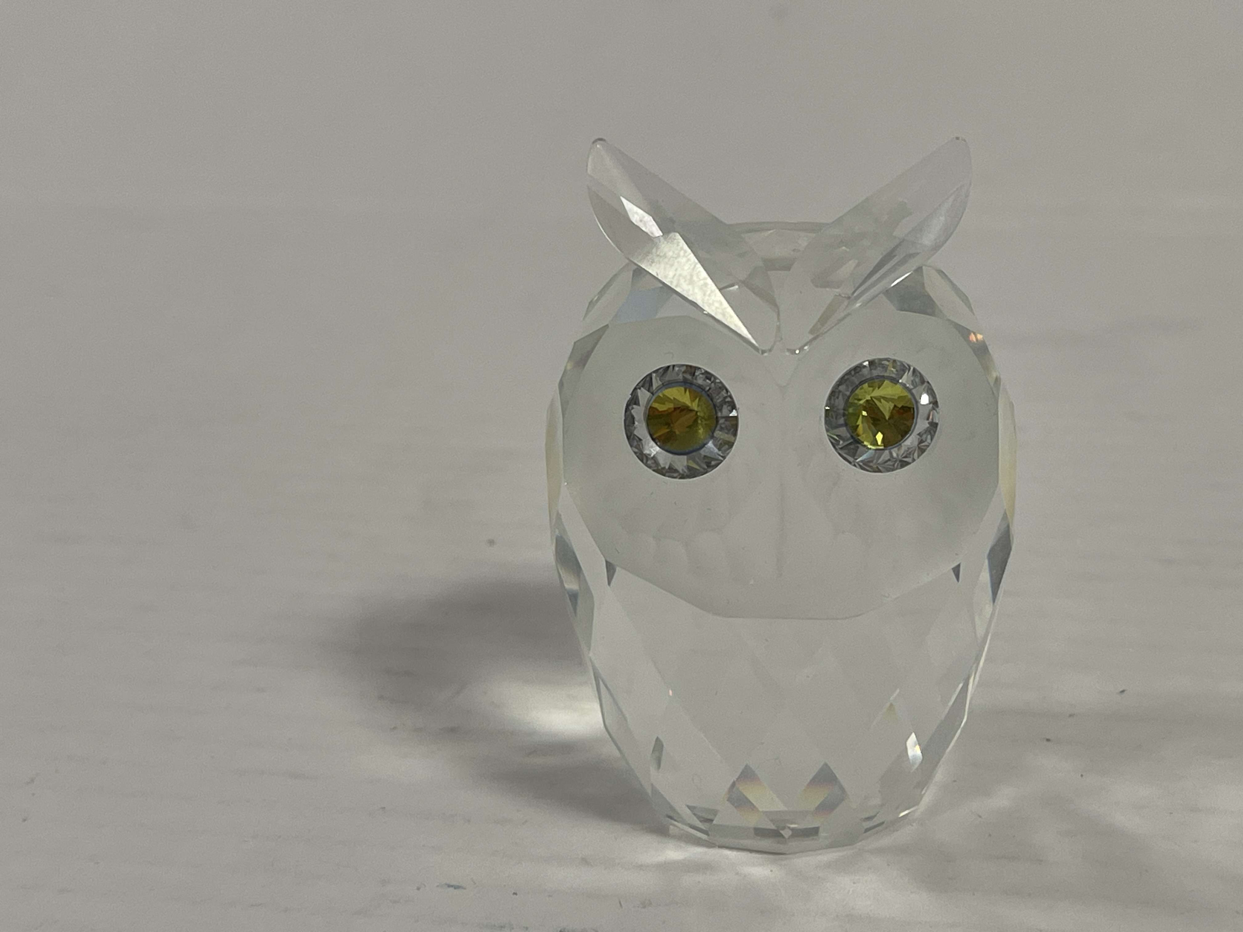  Swarovski Figur 010022 Große Eule 7 cm. Top Zustand 
