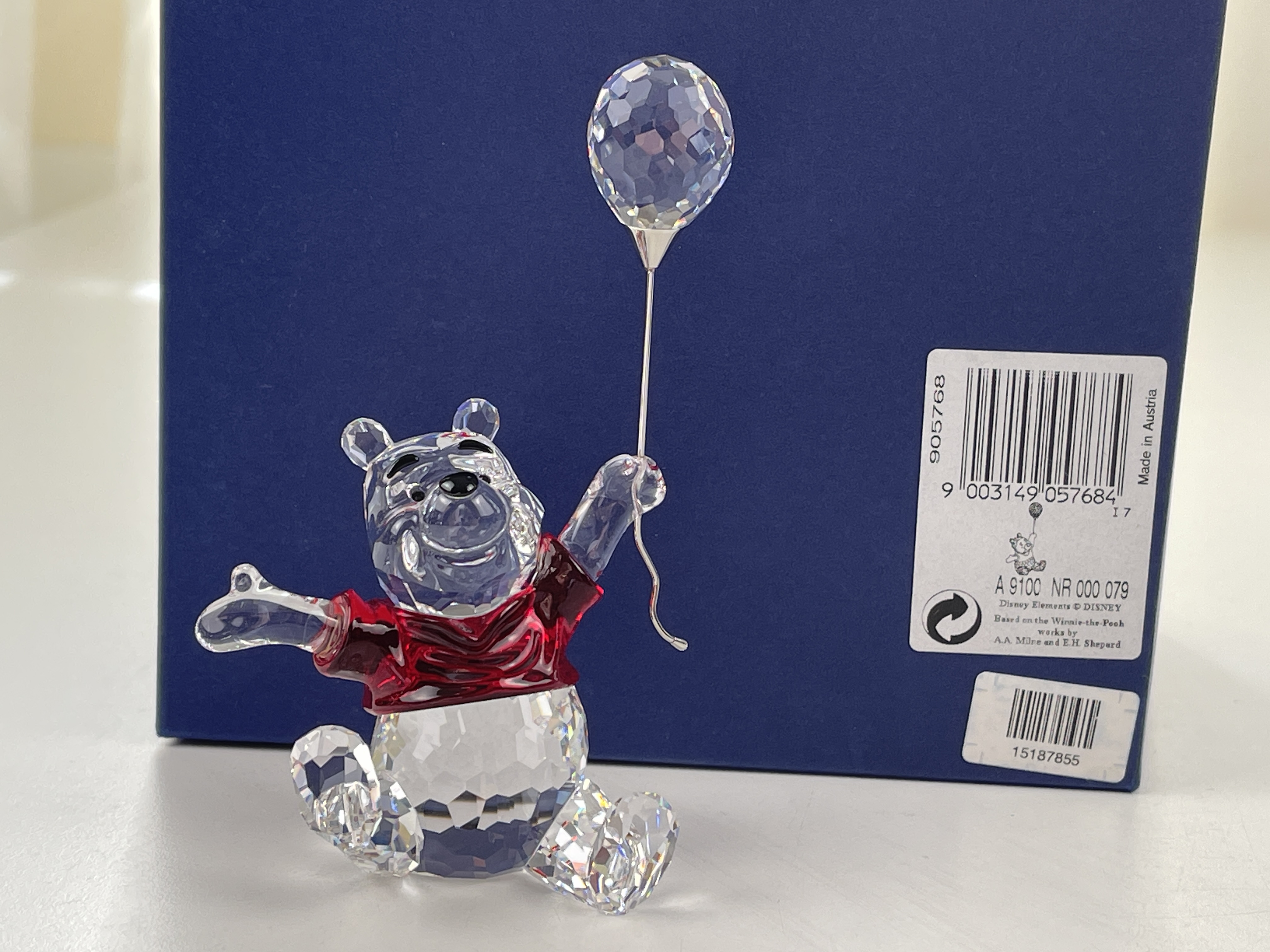 Swarovski Figur 905768 Winnie the Pooh 11 cm. Ovp Zertifikat. Top Zustand