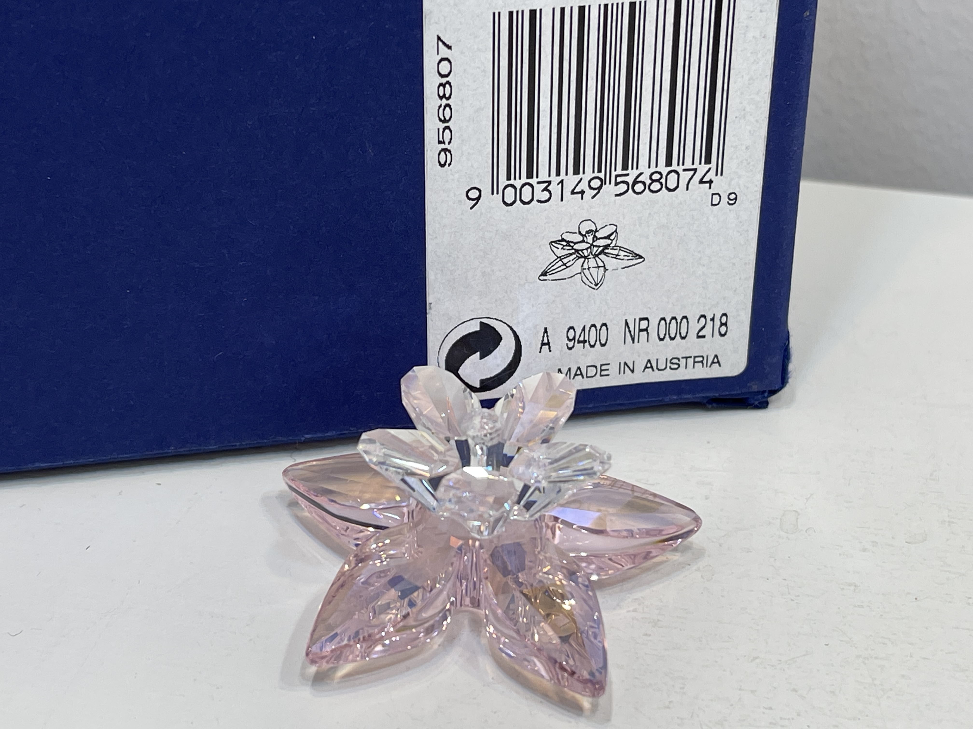 Swarovski 956807 Blume 4,5 cm mit OVP + Zertifikat. Top Zustand.   