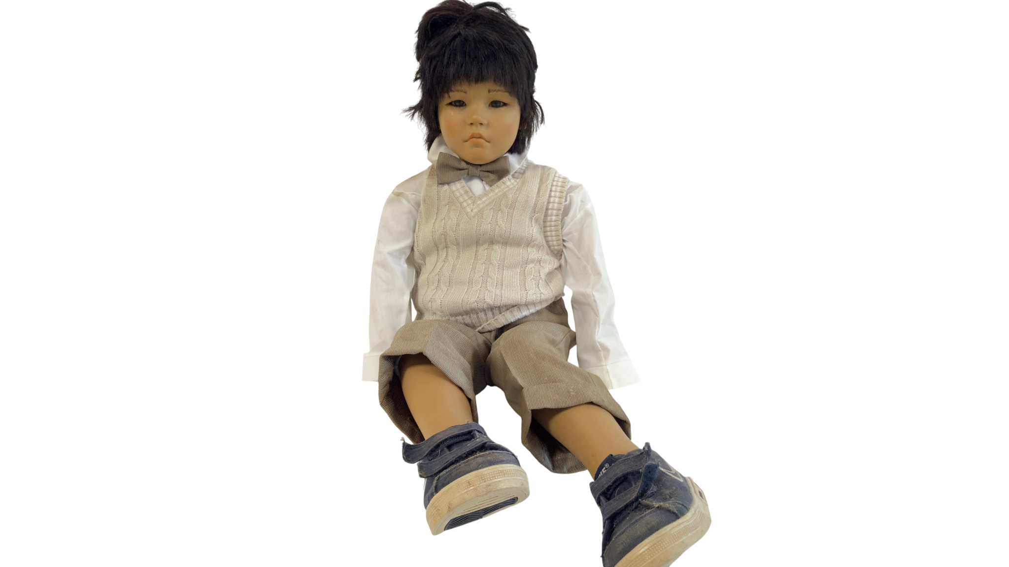 Künstlerpuppe Annette Himstedt Puppe Vinyl Makimura 80 cm. Top Zustand