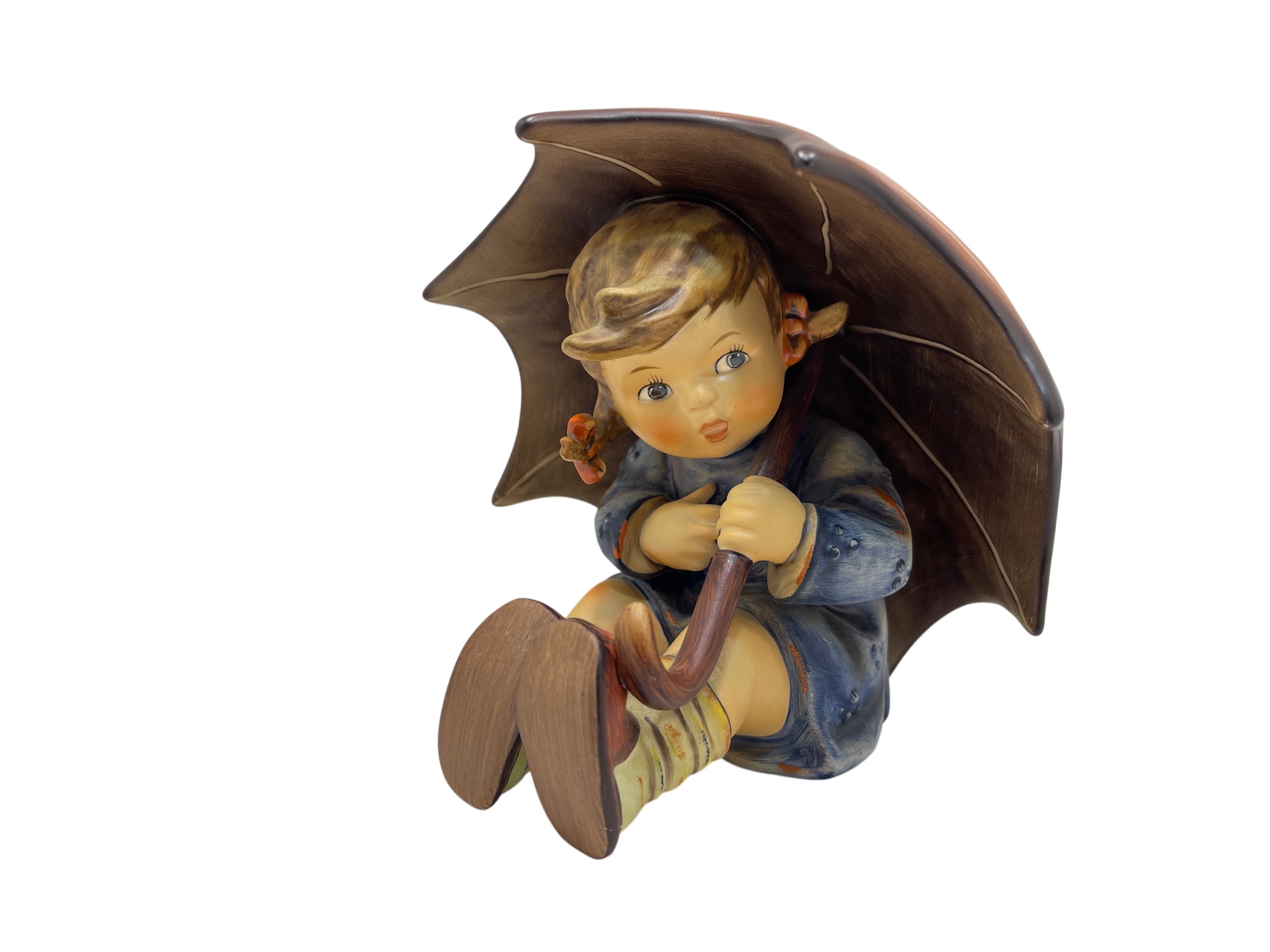 Hummel Figur 152/0B. Geborgen Mädchen 12,5 cm. 1 Wahl - Top Zustand 