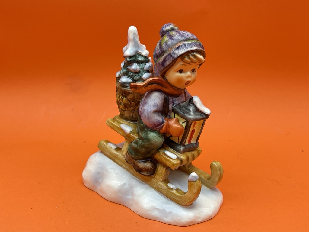 Hummel Figur 396 2/0 Fahrt in die Weihnacht 11 cm. 1 Wahl. Top Zustand.