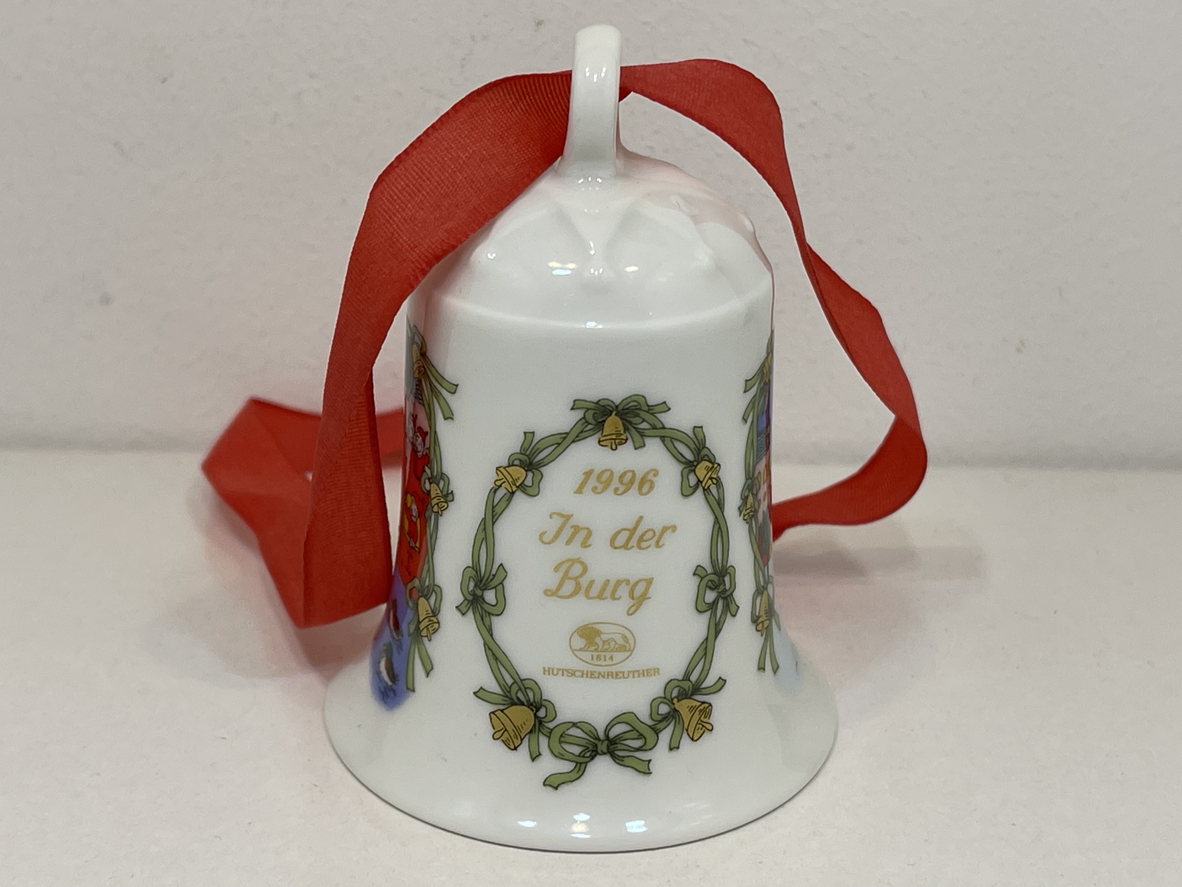   Hutschenreuther 1996. Weihnachtsglocke 7 cm. Top Zustand.  