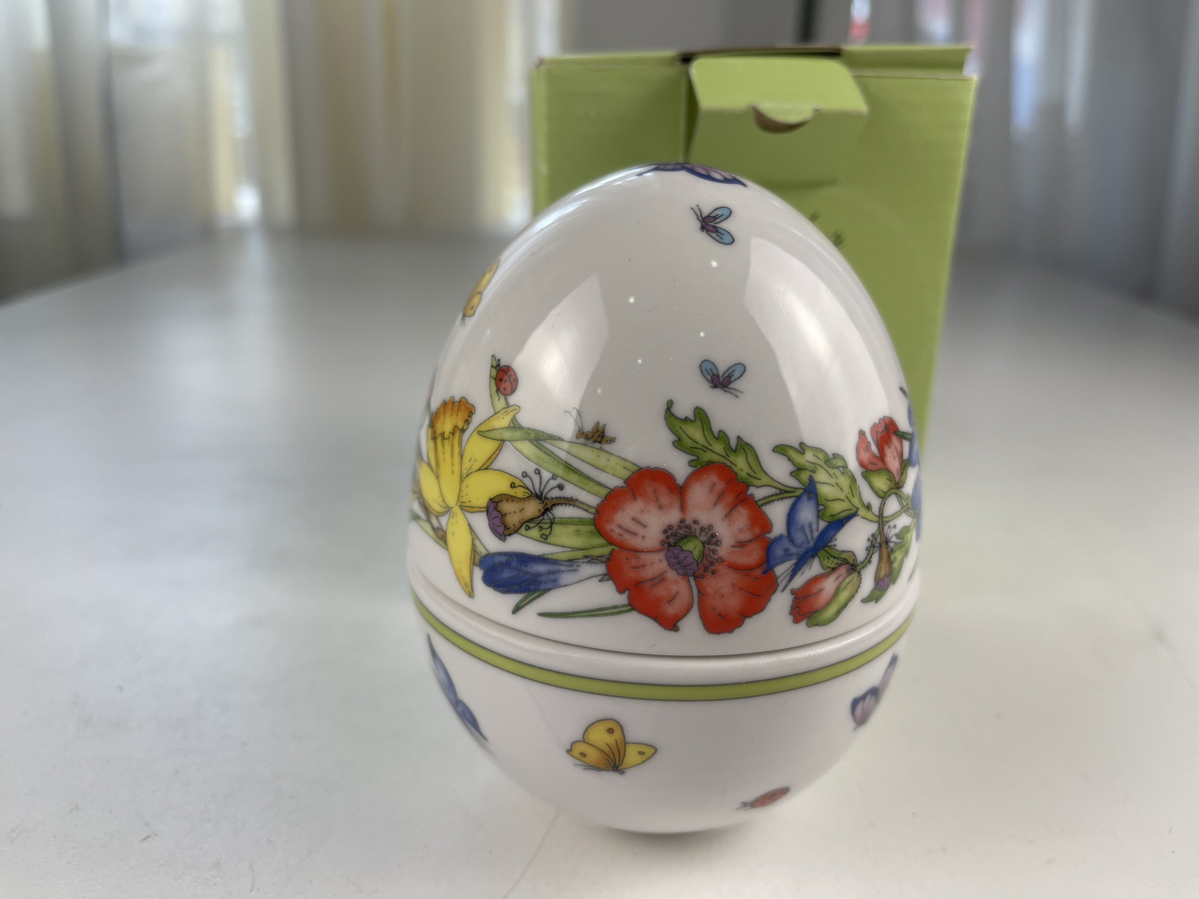  Hutschenreuther Porzellan Eierbecher 11,5 OVP -Top Zustand.  