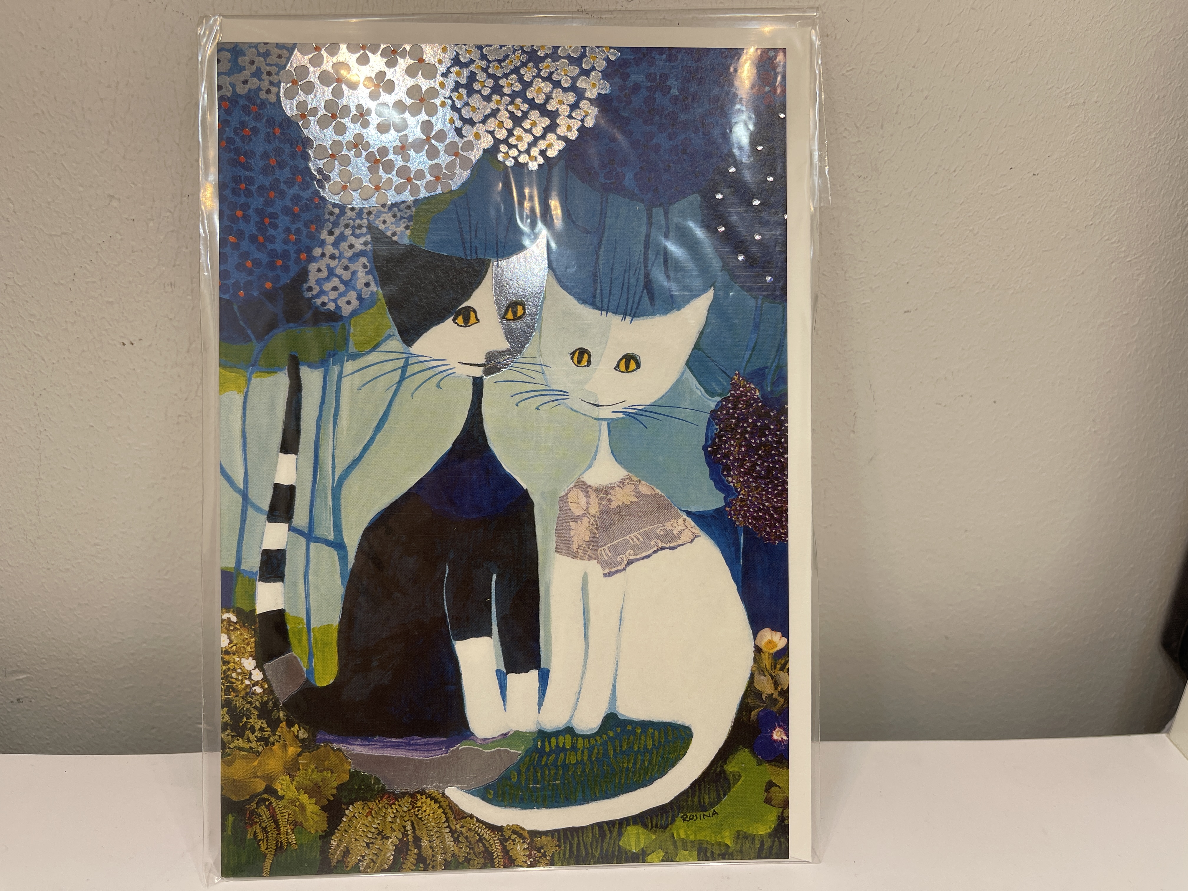 Rosina Wachtmeister 66-987-19-9 Grußkarten Set 5 Stück je 17,5 cm - Unbenutzt 